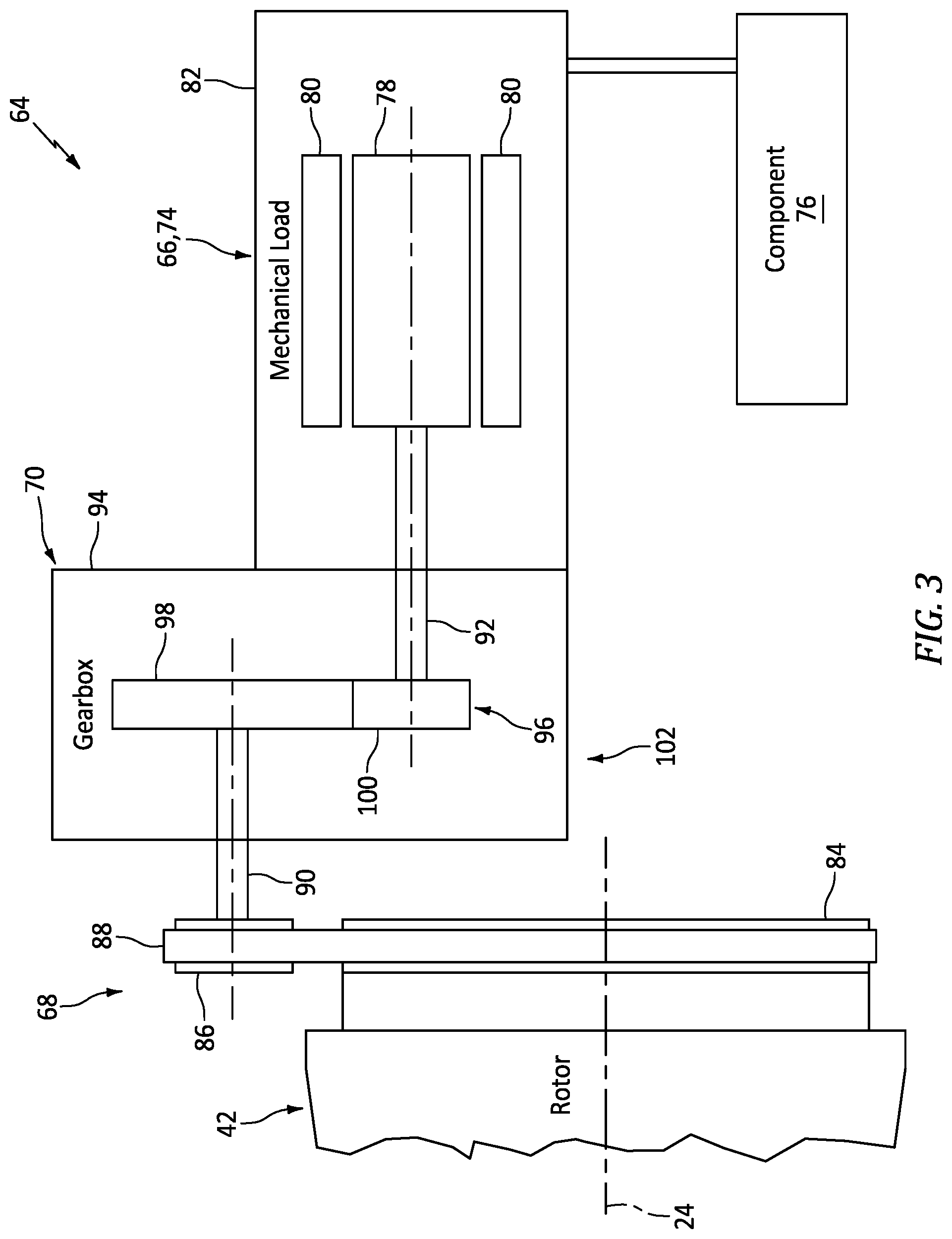 Patent US12092214 Figure 3 – Adjustable mounting assembly for tension member driven device