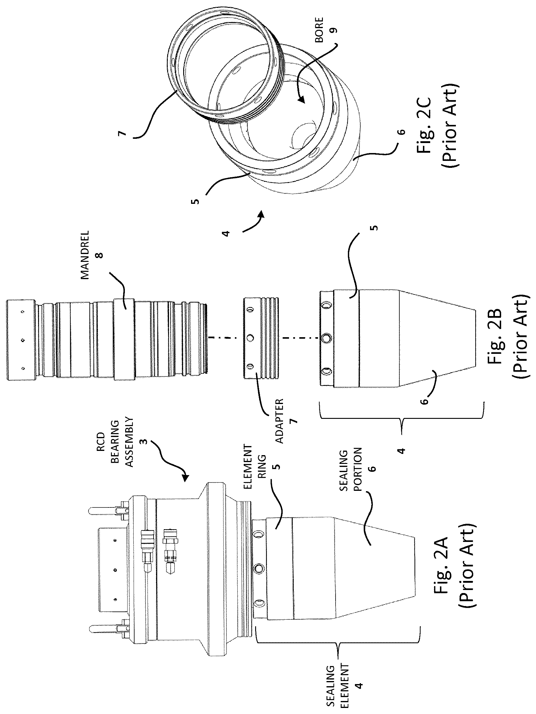 Patent US12092217 Figure 2 – Sealing element and assembly