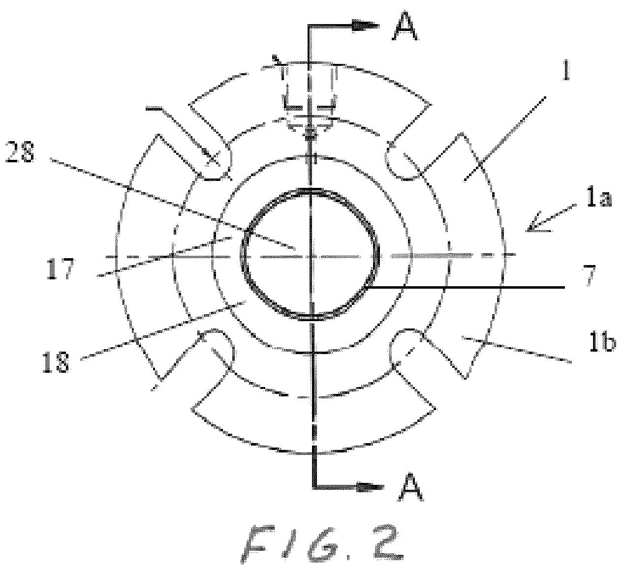 Patent US12092219 Figure 2 – Mechanical seal assembly with pilot register for alignment