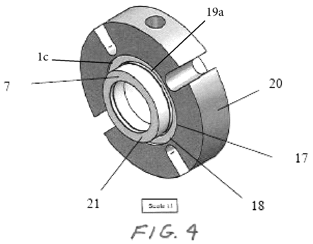 Patent US12092219 Figure 4 – Mechanical seal assembly with pilot register for alignment