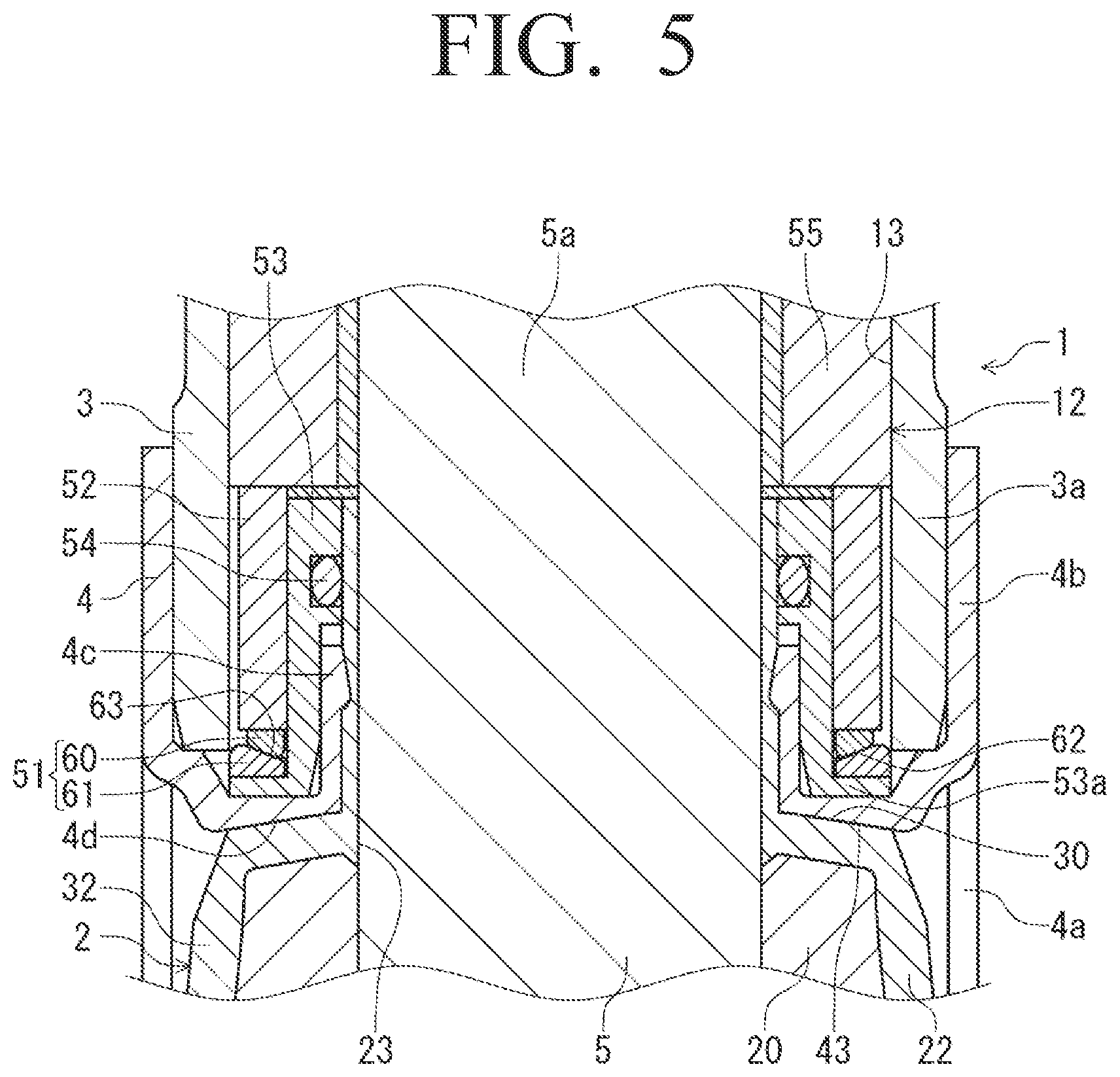 Patent US12092224 Figure 5 – Lined butterfly valve and method for manufacturing lined butterfly valve
