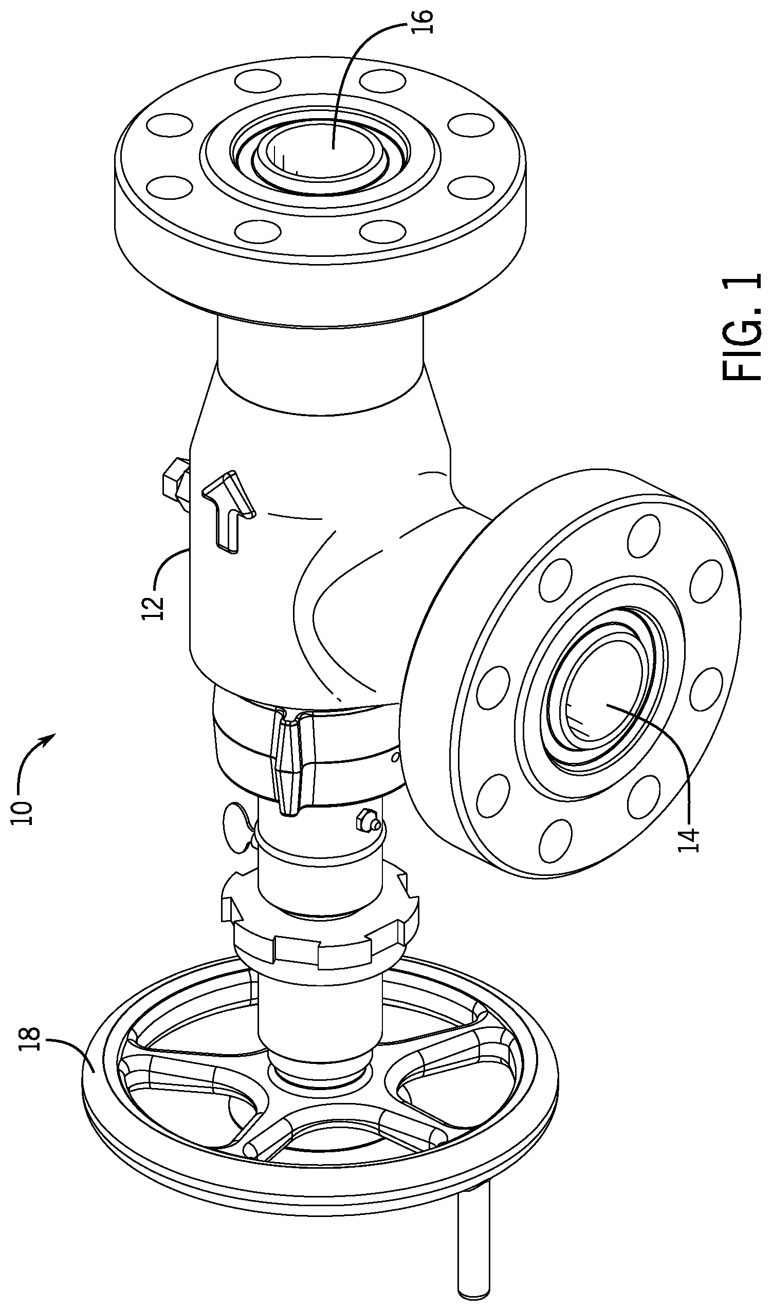 Patent US12092226 — Choke valve assembly — Figure 1