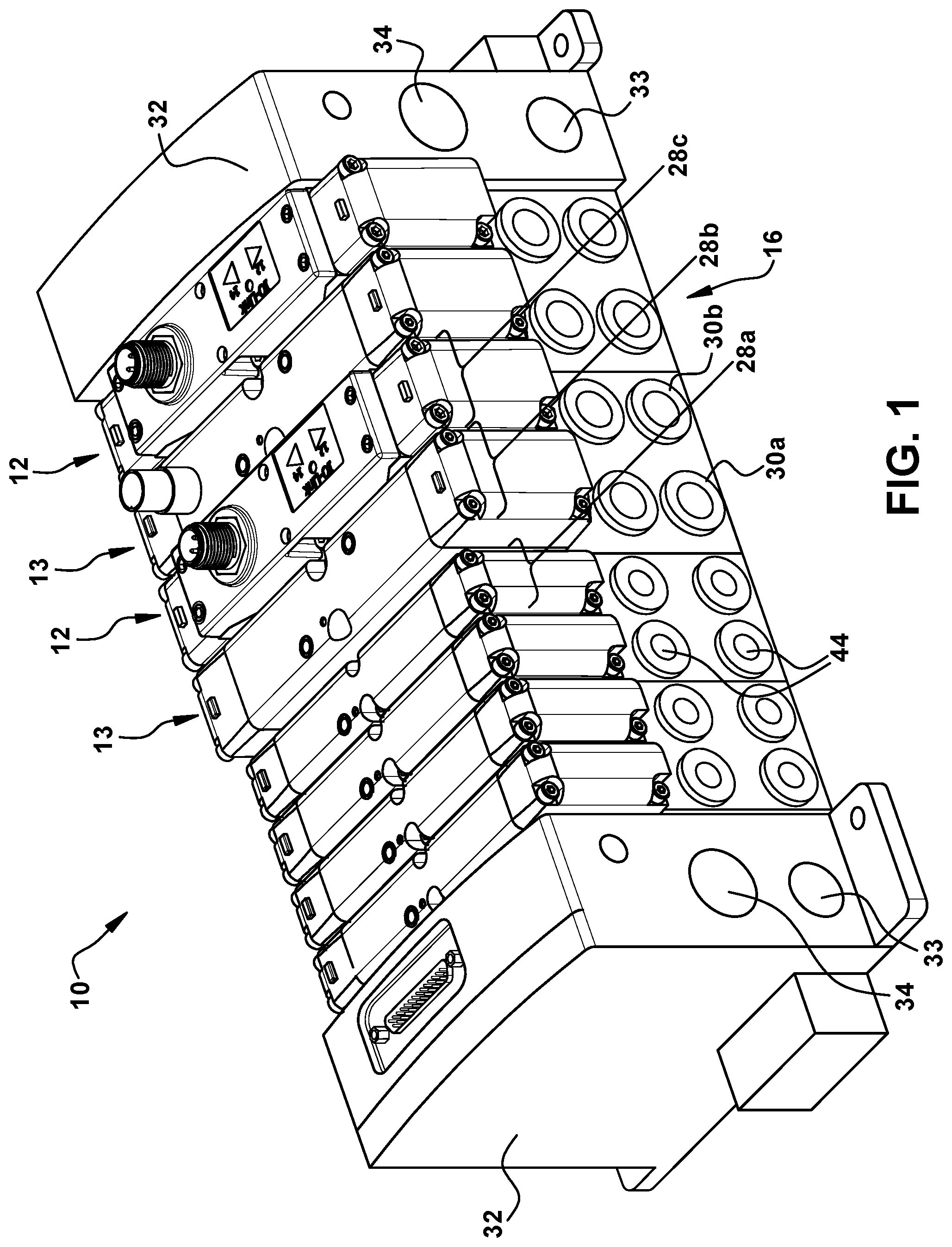 Patent US12092229 Figure 1 – Valve bank and smart control valve