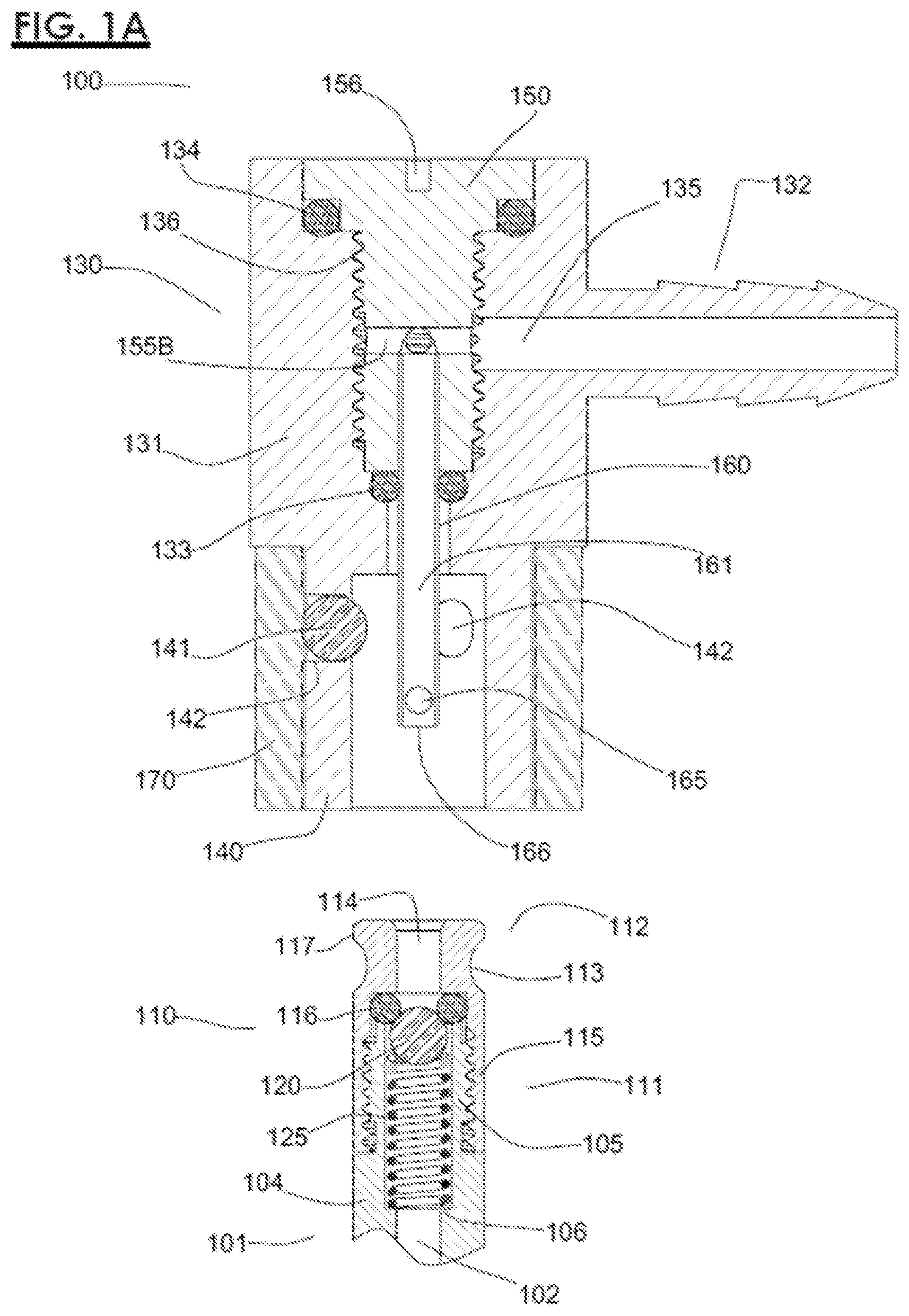 Patent US12092230 — Pump head for bicycle tire inner tube with pneumatic valve — Figure 1