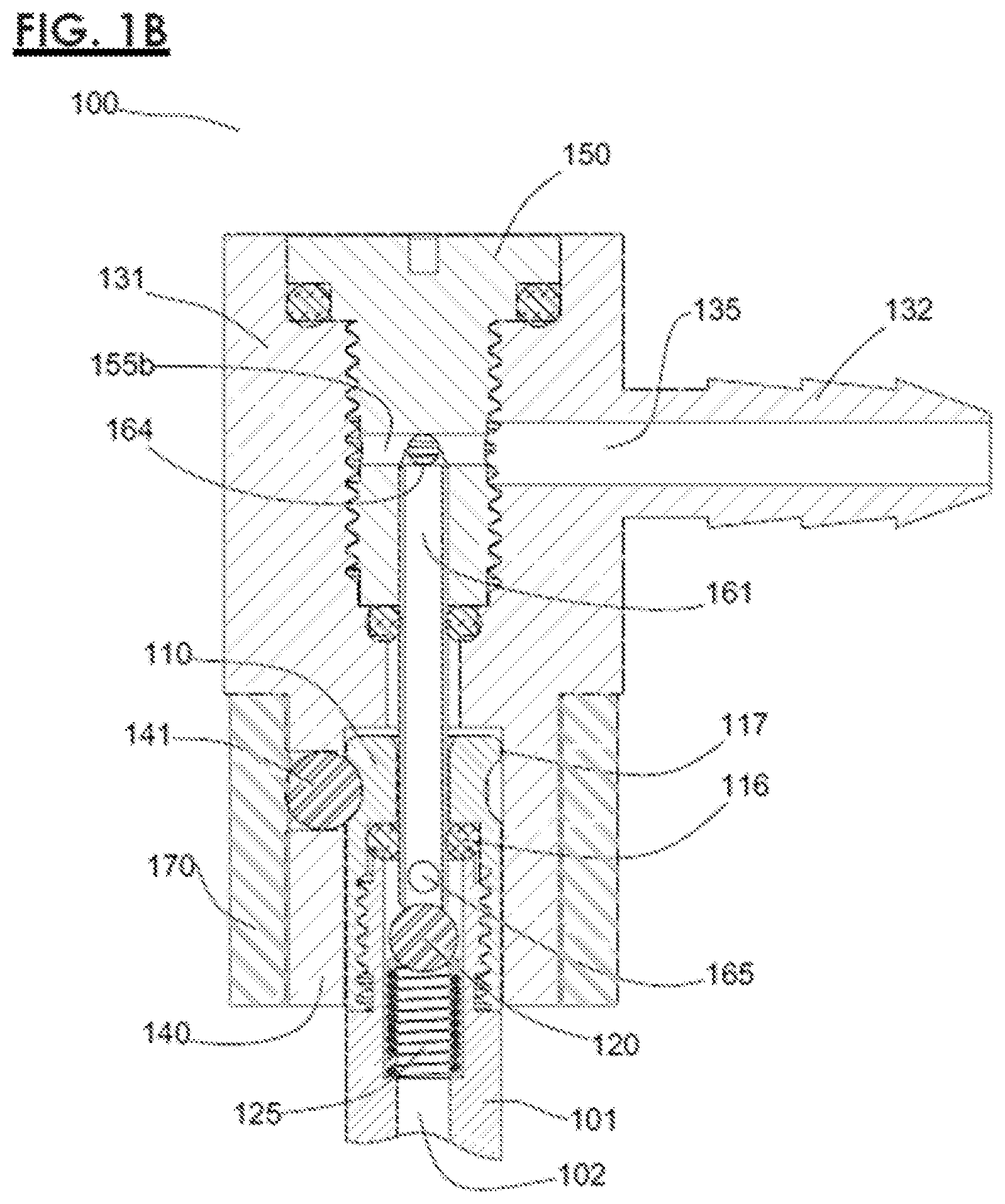 Patent US12092230 Figure 2 – Pump head for bicycle tire inner tube with pneumatic valve