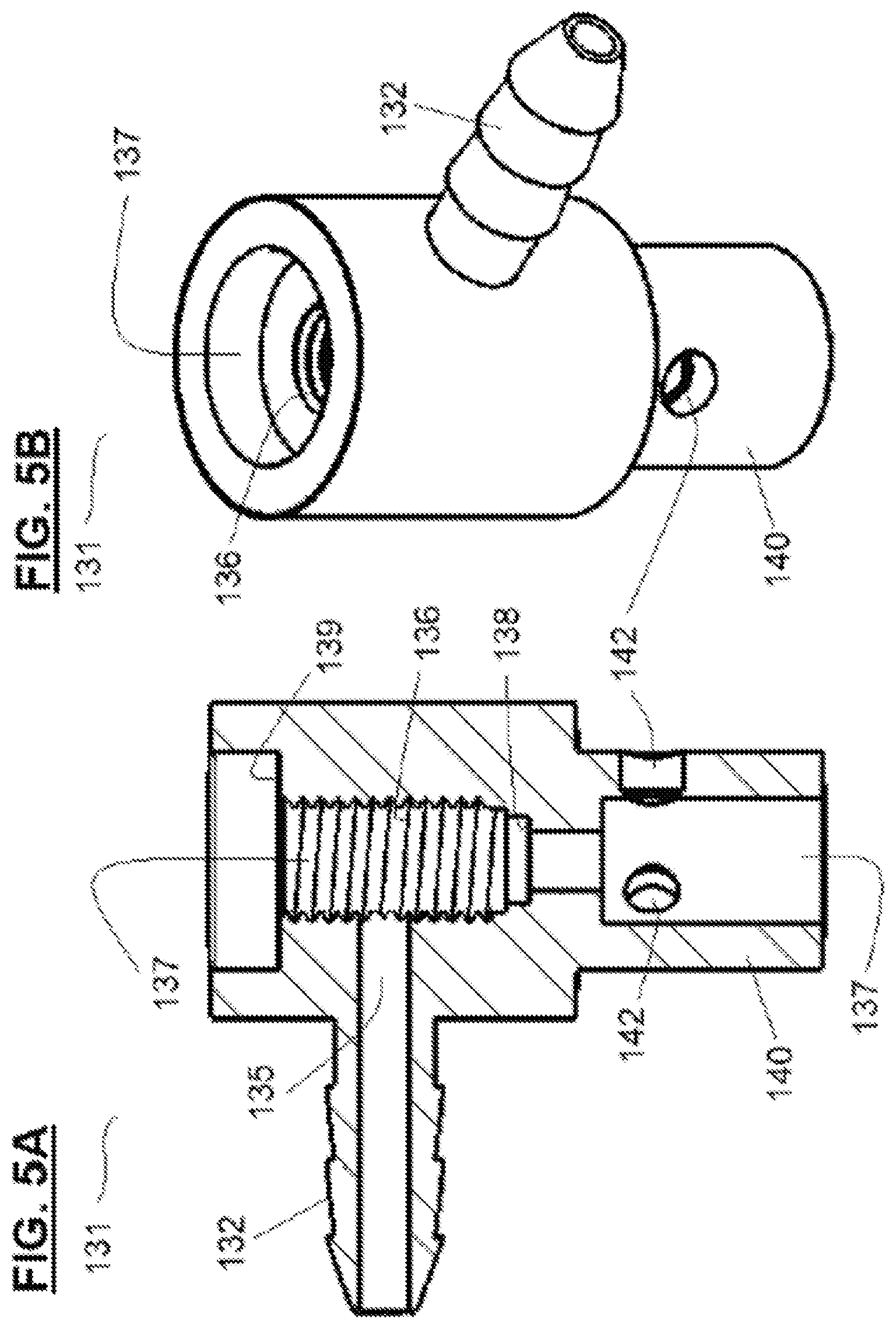Patent US12092230 Figure 7 – Pump head for bicycle tire inner tube with pneumatic valve