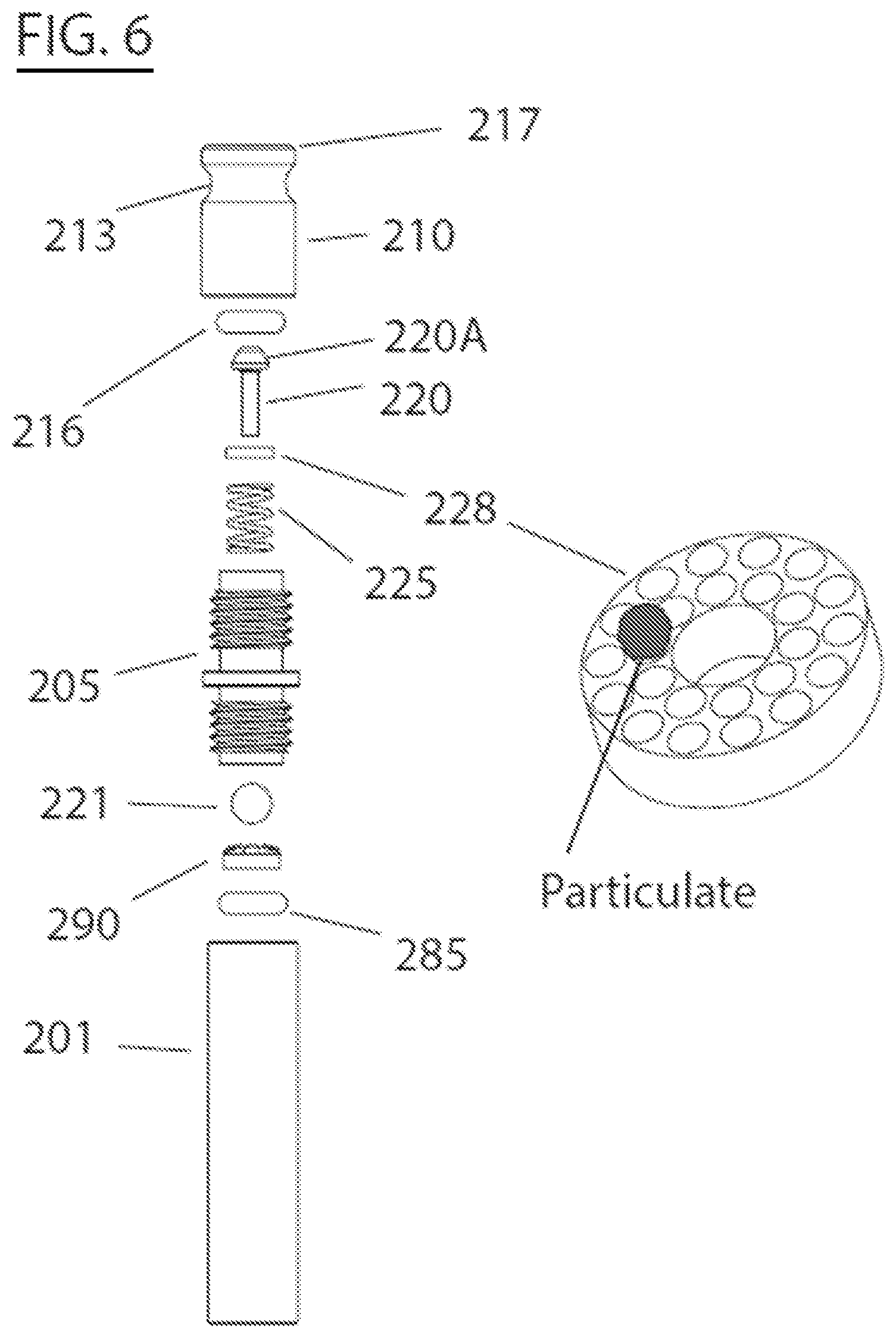 Patent US12092230 Figure 8 – Pump head for bicycle tire inner tube with pneumatic valve