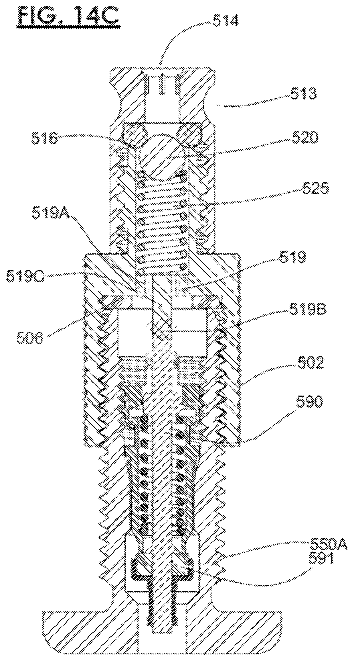 Patent US12092230 Figure 18 – Pump head for bicycle tire inner tube with pneumatic valve