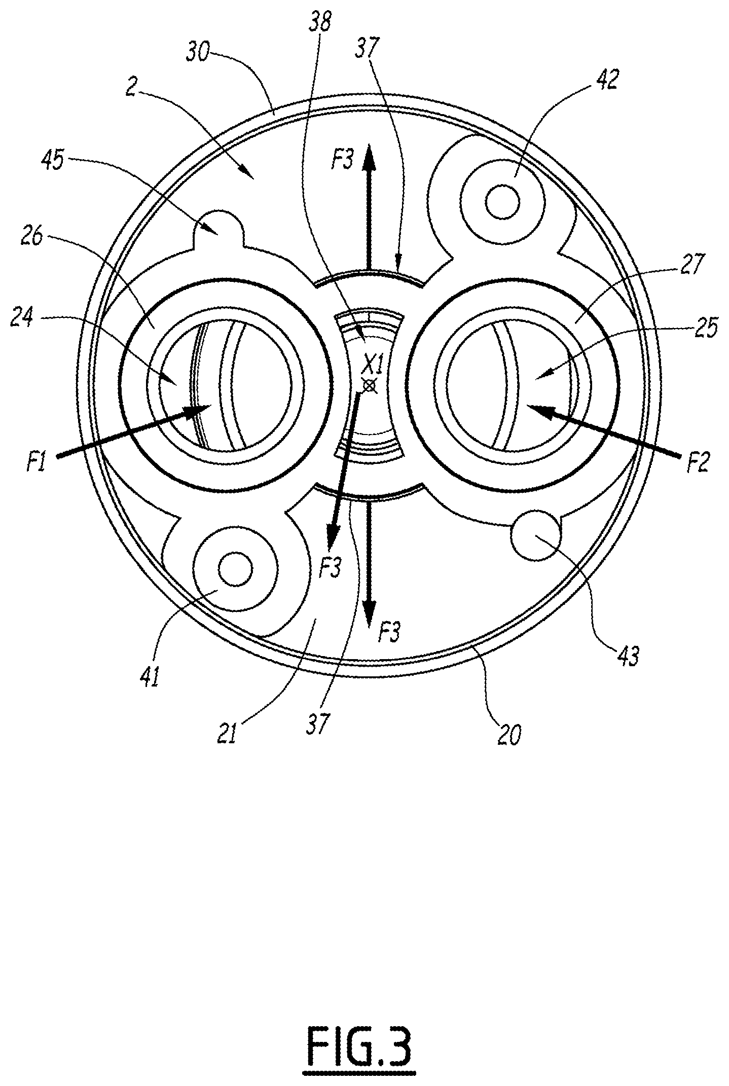 Patent US12092234 Figure 3 – Device for a valve system and use thereof