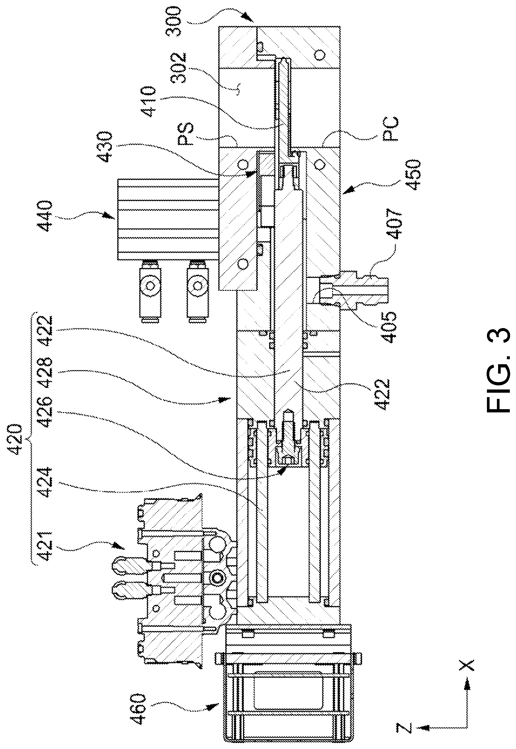Patent US12092235 Figure 3 – Valve module and substrate processing device comprising the same
