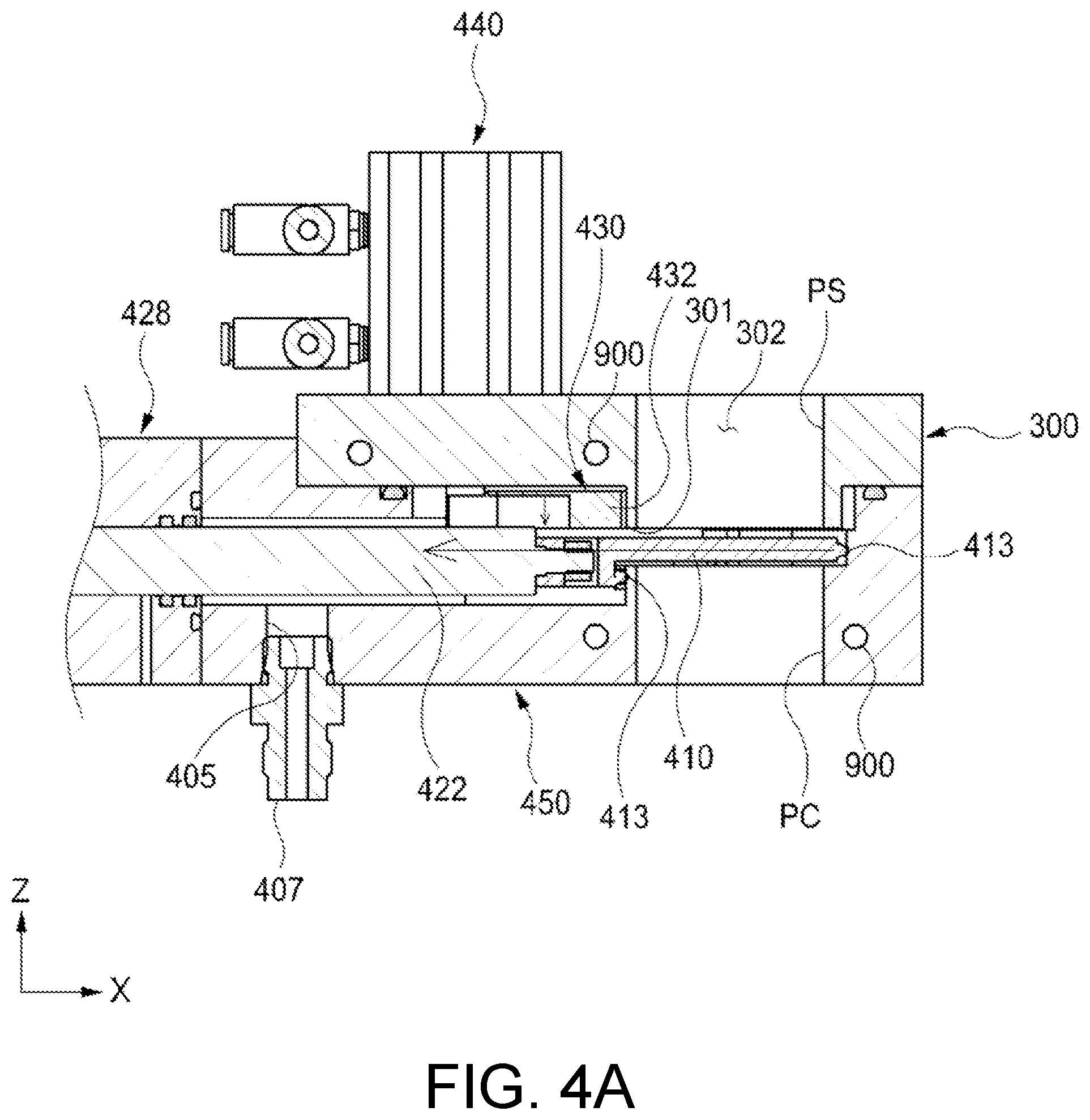 Patent US12092235 Figure 4 – Valve module and substrate processing device comprising the same