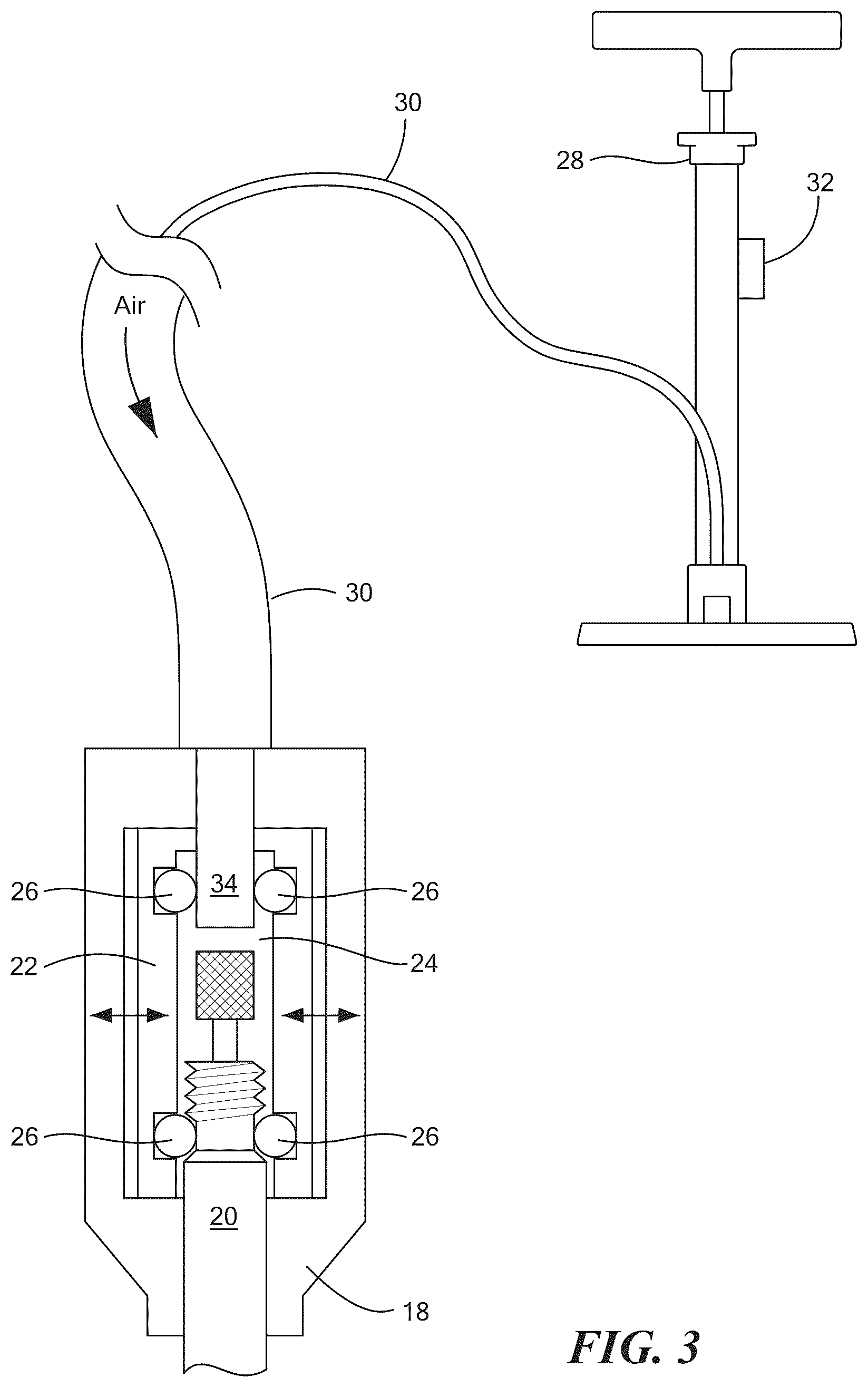 Patent US12092237 Figure 3 – Chuck for airpump