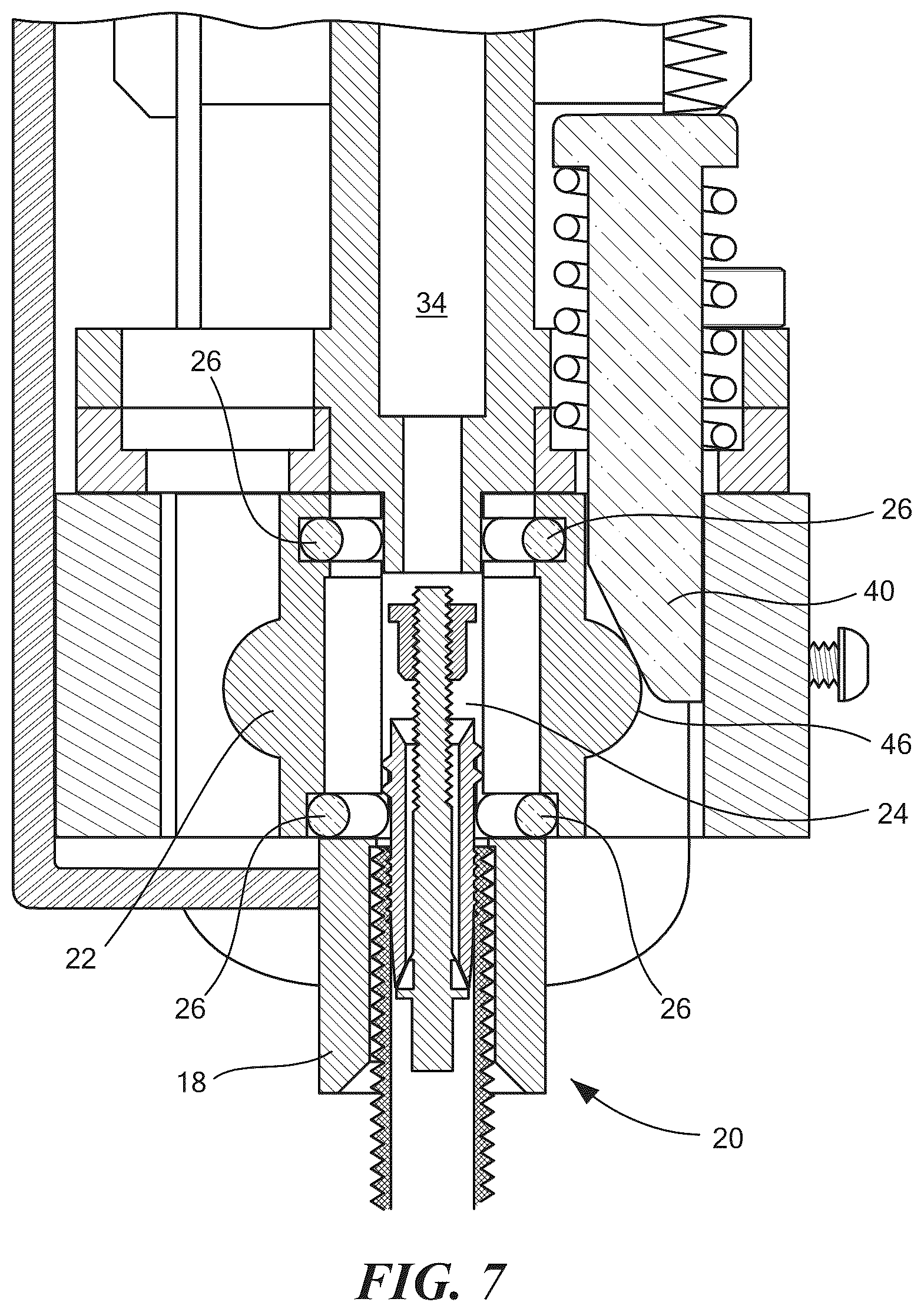 Patent US12092237 Figure 7 – Chuck for airpump