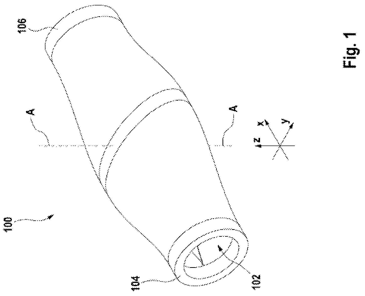 Patent US12092239 — Valve body and process valve — Figure 1