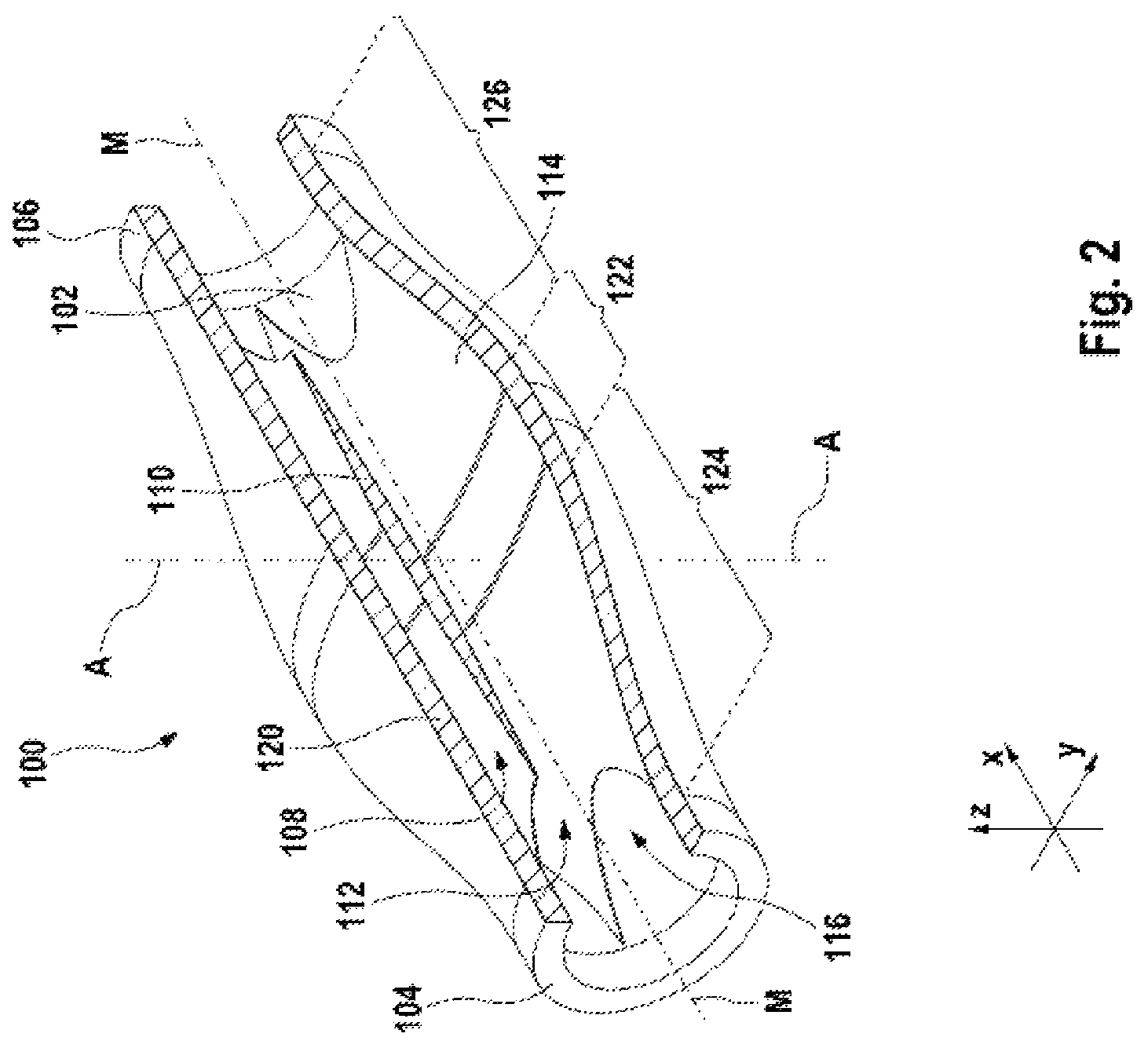 Patent US12092239 Figure 2 – Valve body and process valve