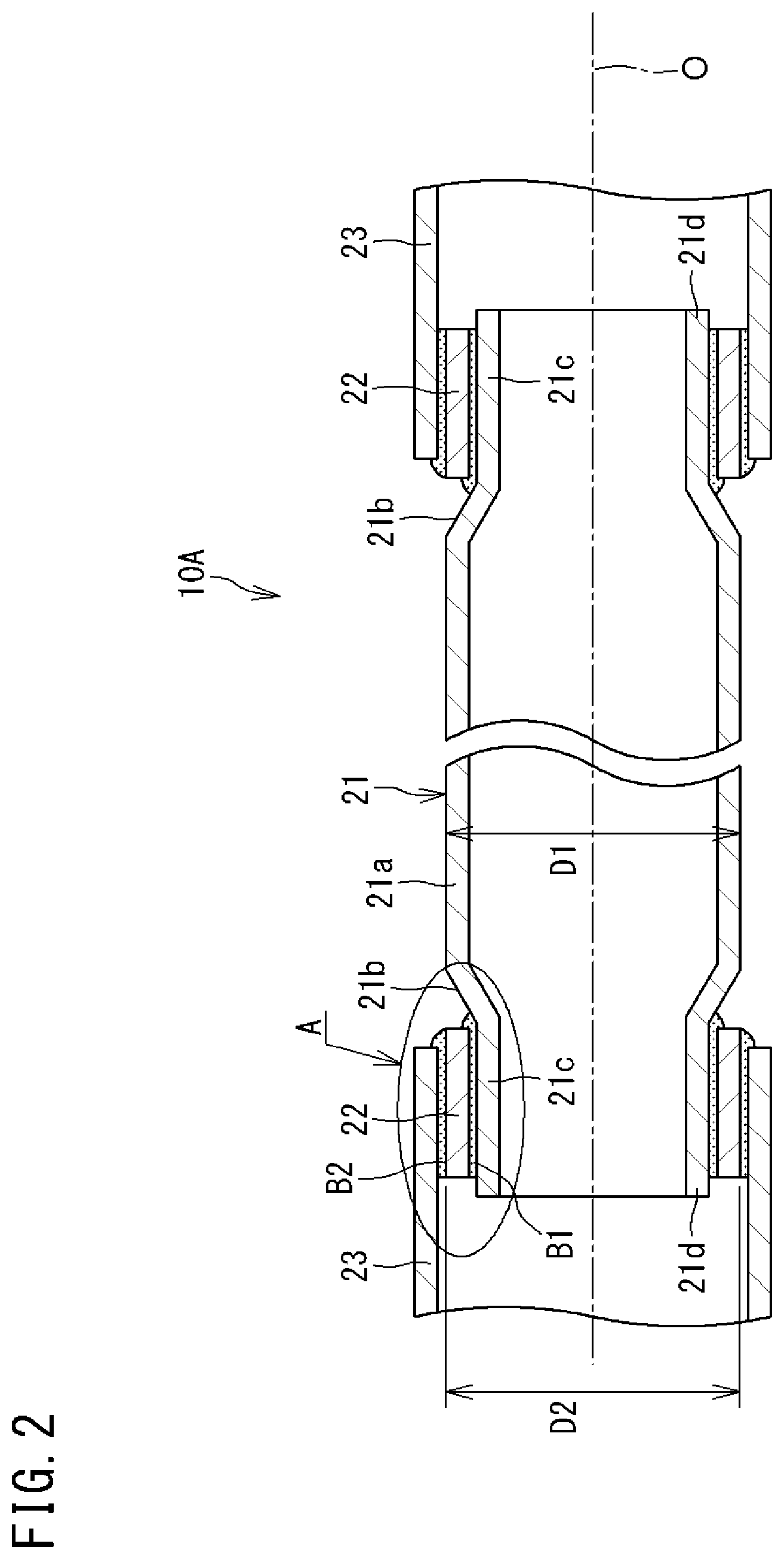 Patent US12092241 Figure 2 – Refrigerant pipe