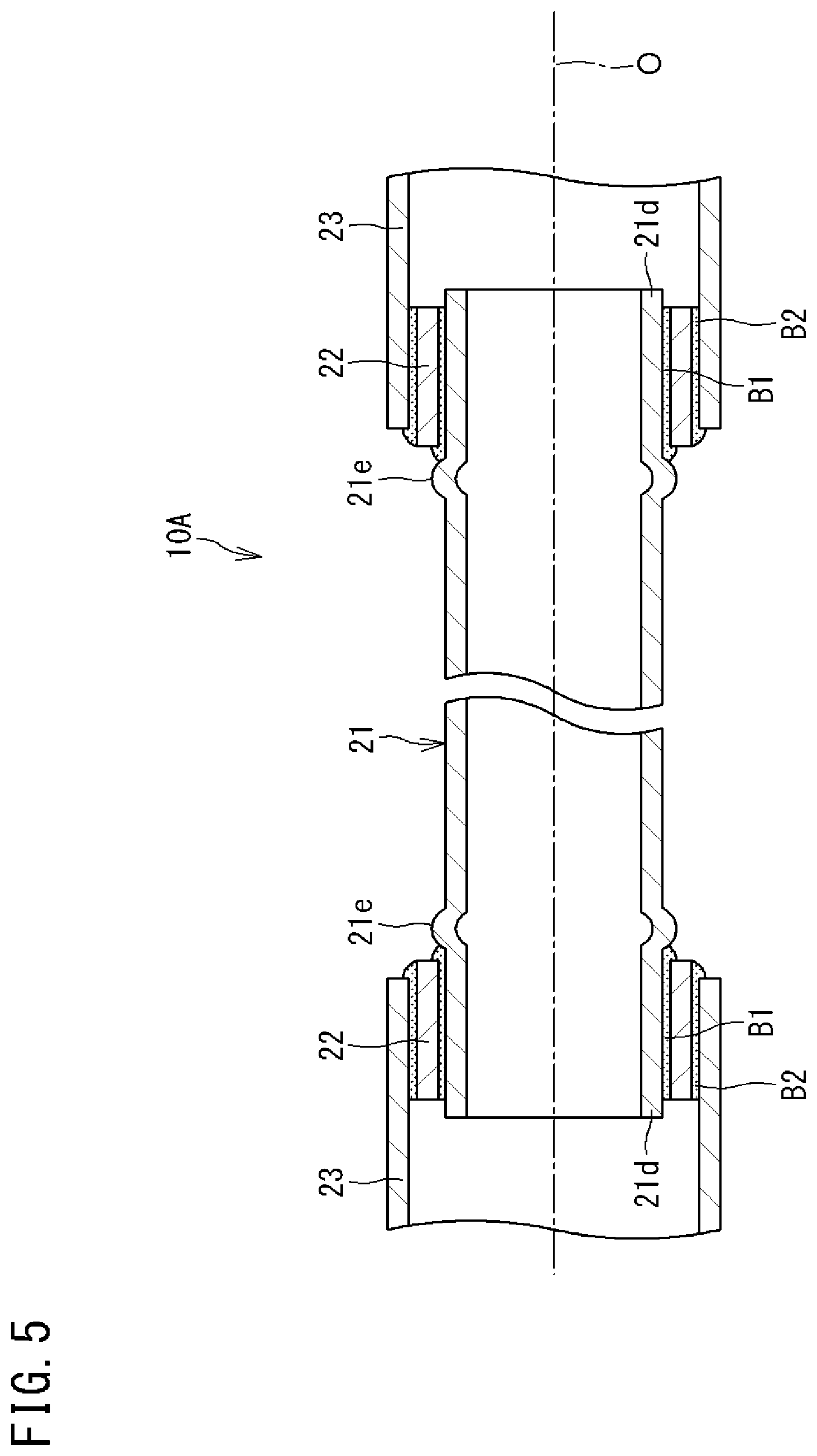 Patent US12092241 Figure 5 – Refrigerant pipe