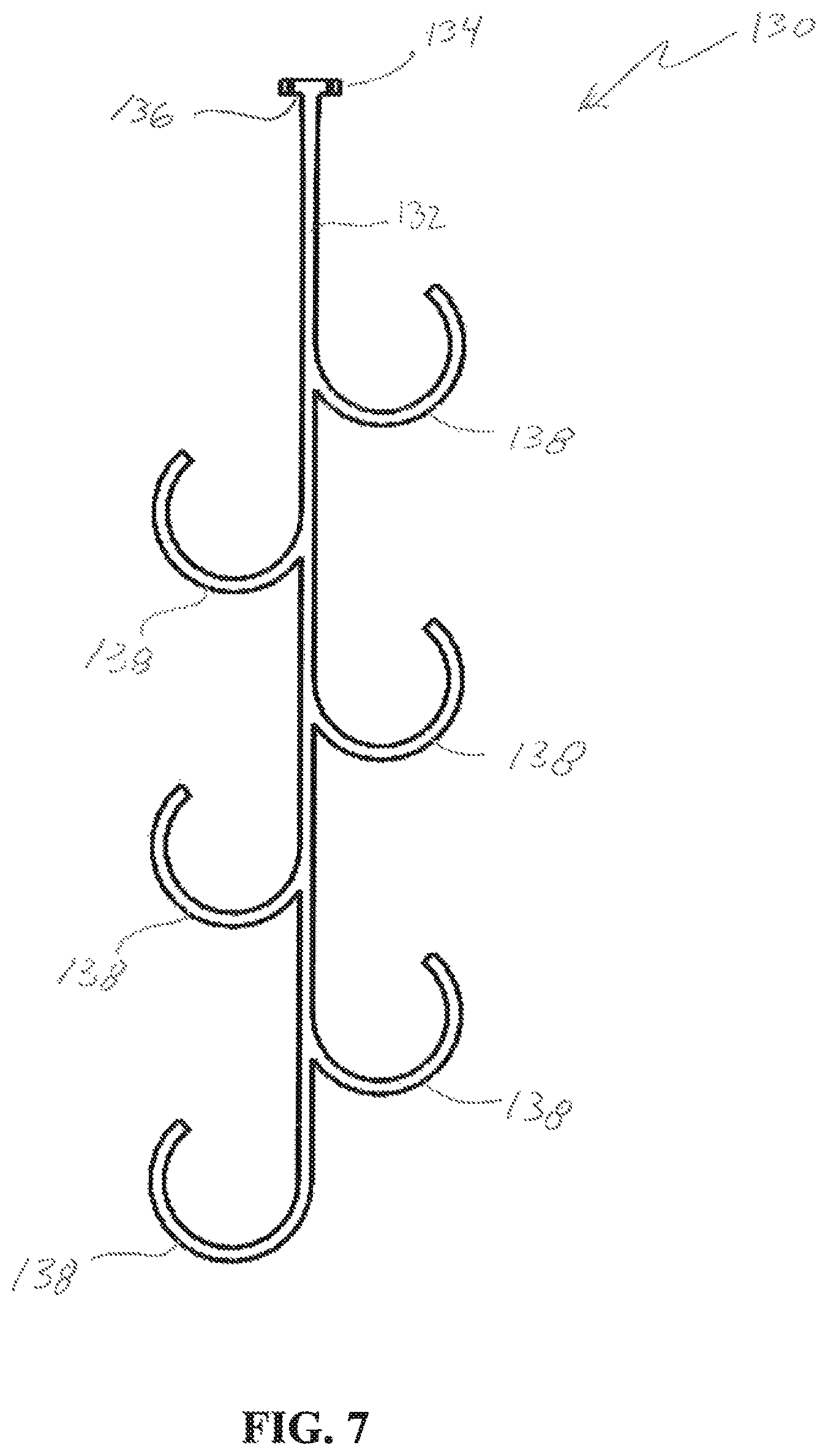 Patent US12092246 Figure 7 – Scalable cable hanger