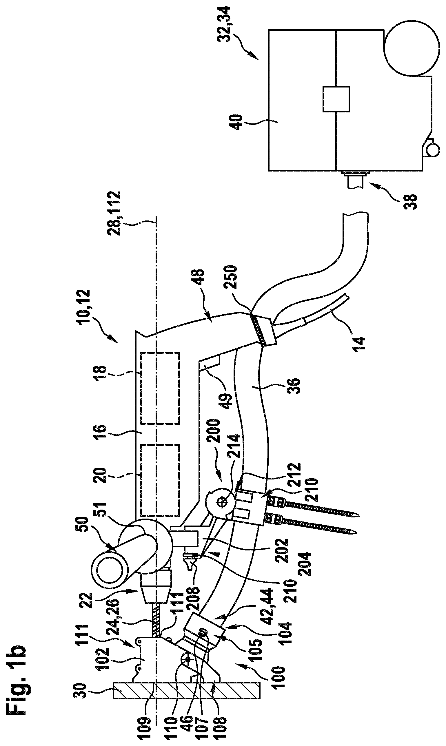 Patent US12092247 Figure 2 – Suction-extraction attachment