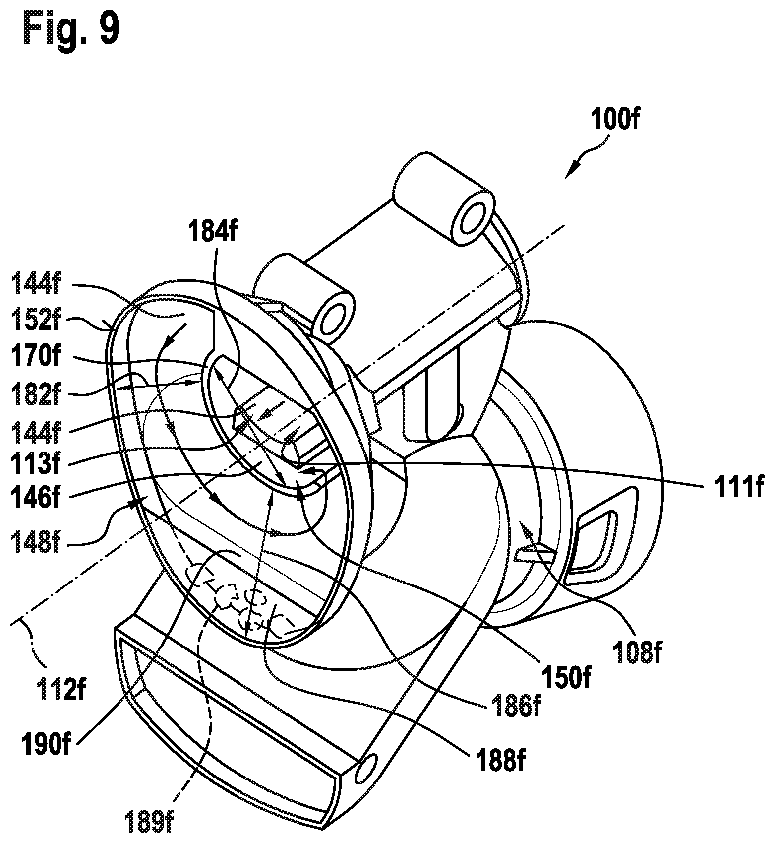 Patent US12092247 Figure 16 – Suction-extraction attachment