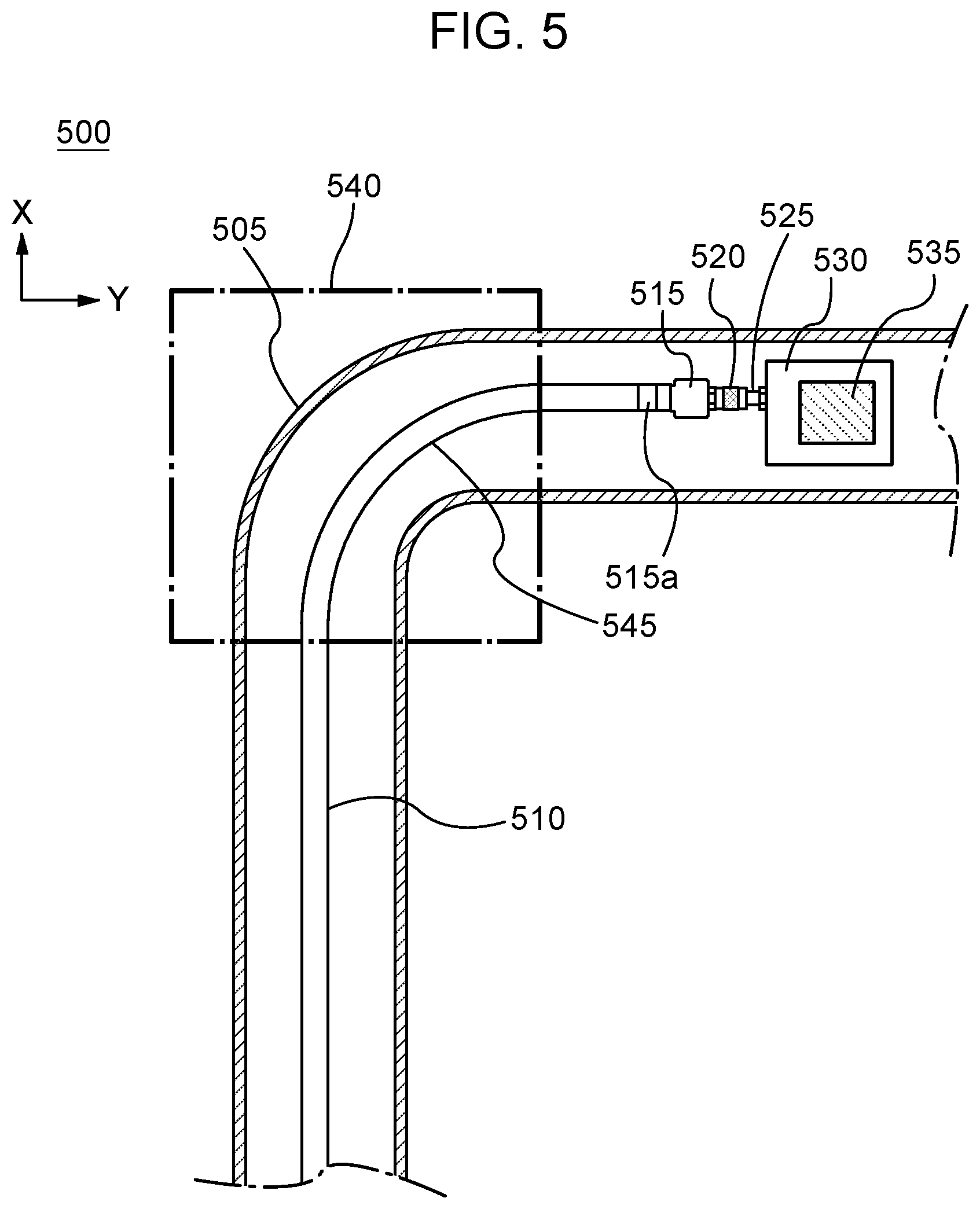 Patent US12092256 Figure 4 – Pressurized push rod system and device