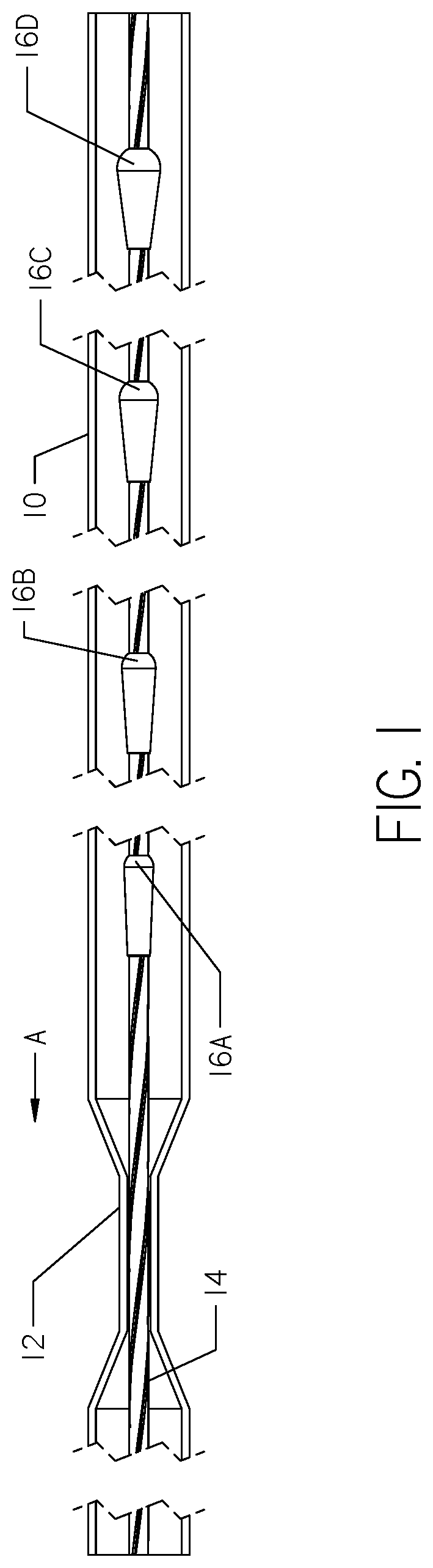 Patent US12092257 Figure 1 – Lead pipe spudding prior to extraction or remediation
