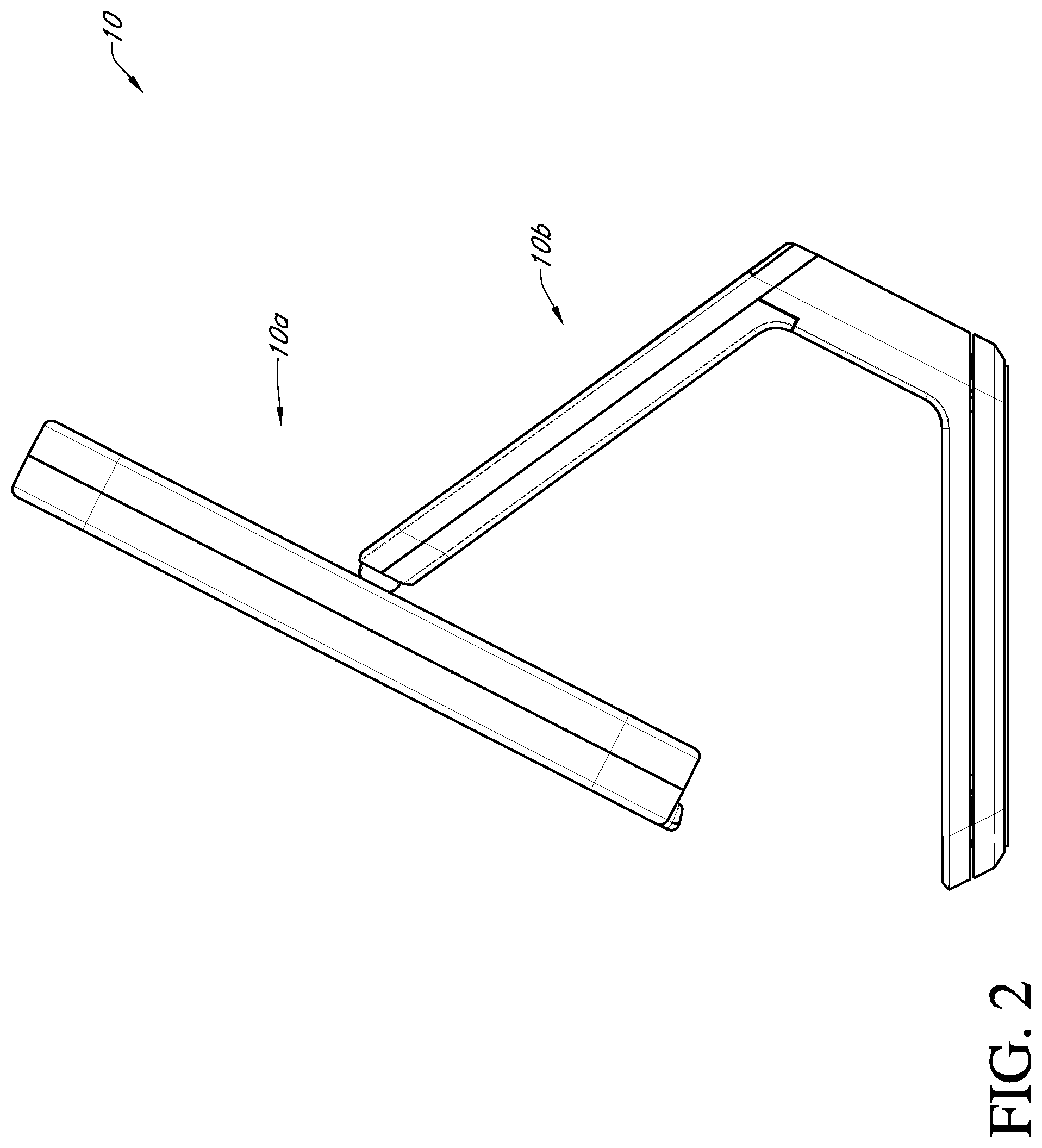 Patent US12092258 Figure 2 – Stand system for portable electronic device
