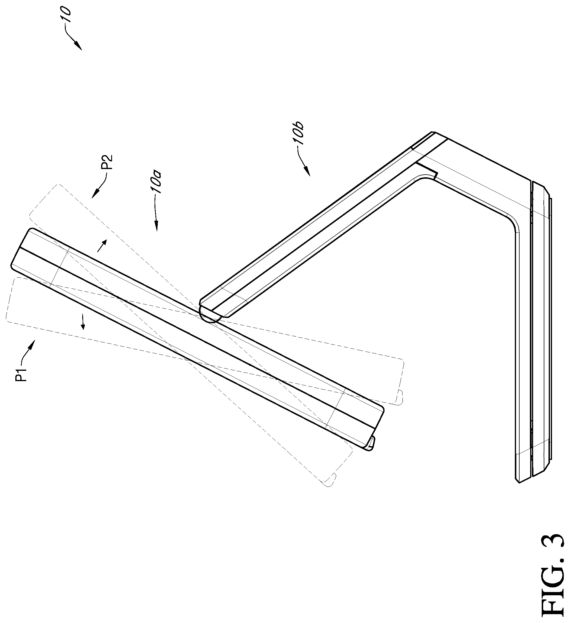 Patent US12092258 Figure 3 – Stand system for portable electronic device