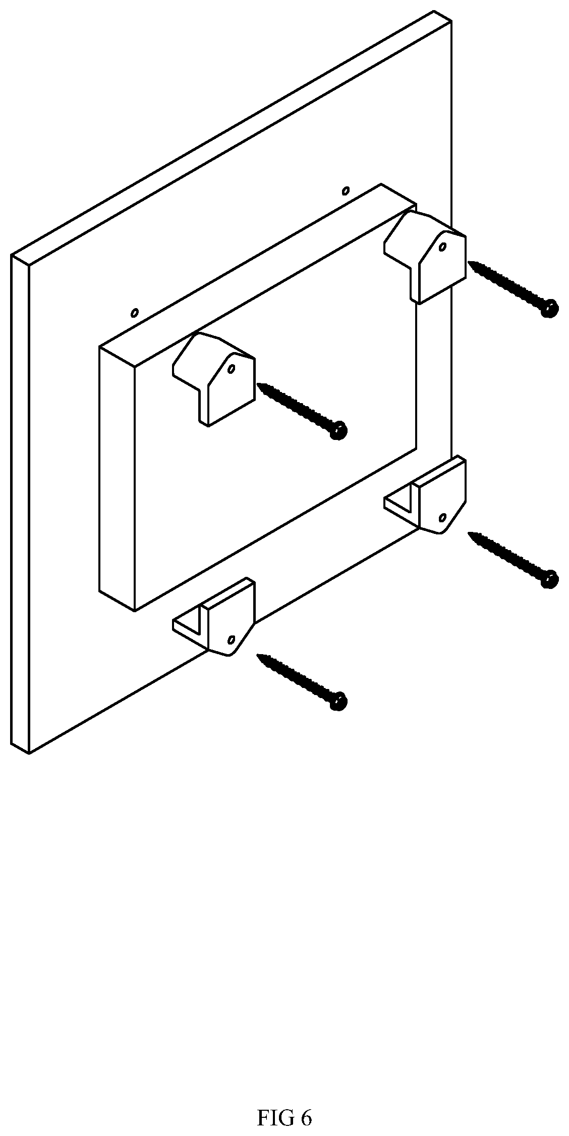 Patent US12092259 Figure 6 – Wall mount pro