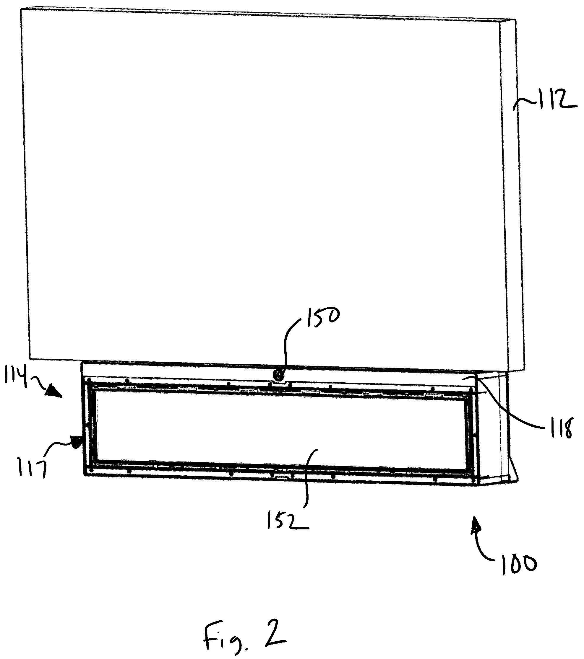 Patent US12092261 Figure 2 – Modular wall-mountable digital jukebox