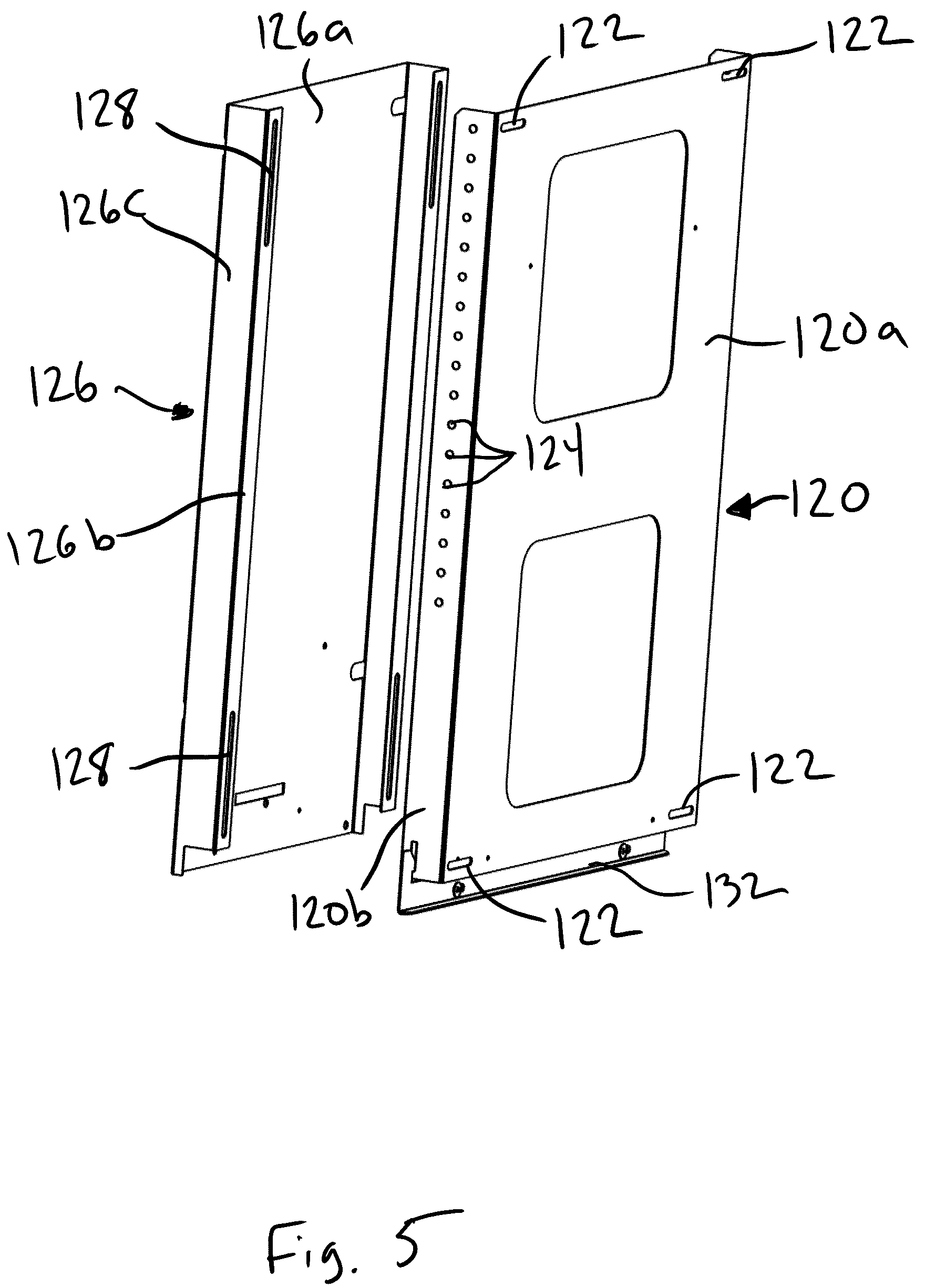 Patent US12092261 Figure 5 – Modular wall-mountable digital jukebox