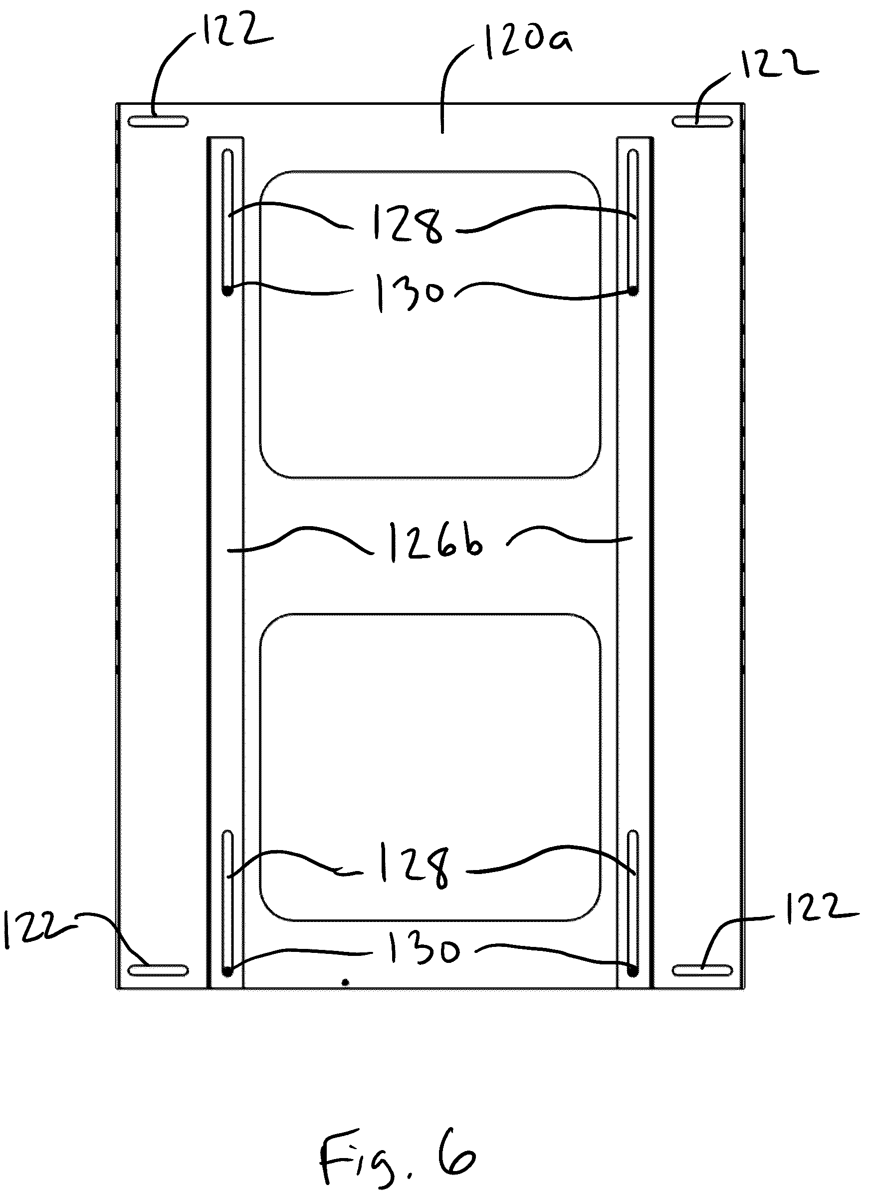 Patent US12092261 Figure 6 – Modular wall-mountable digital jukebox