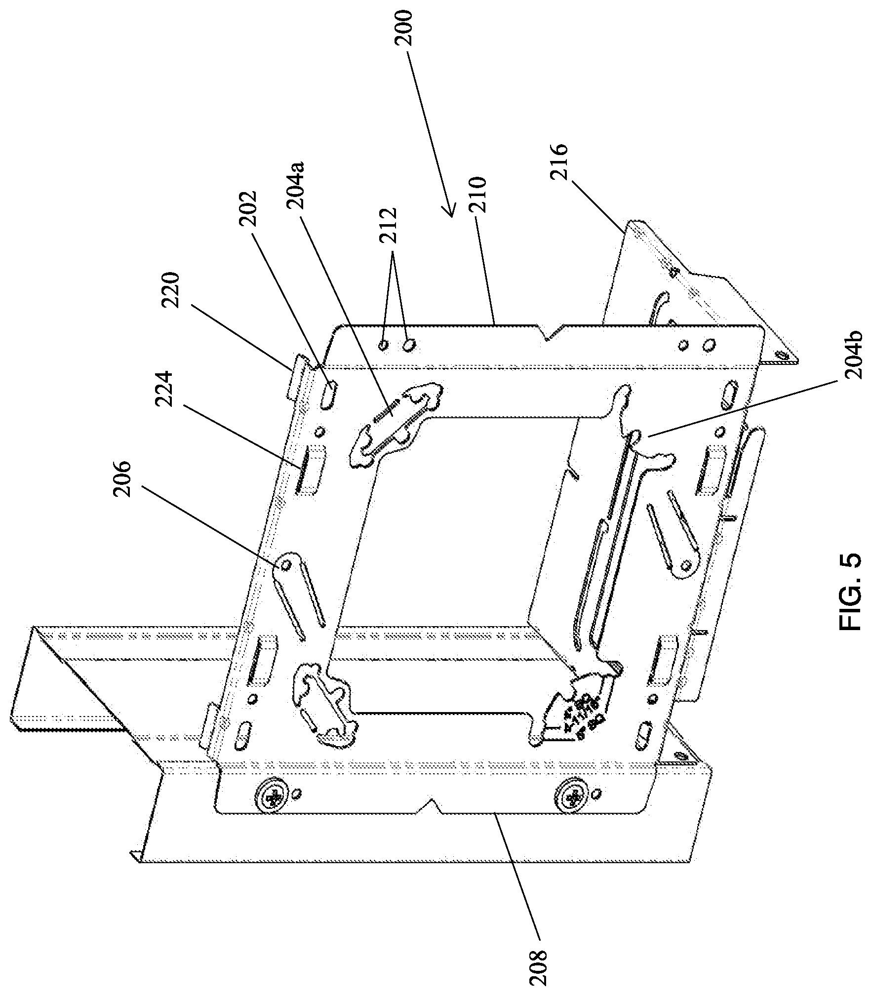 Patent US12092262 Figure 4 – Telescoping box support