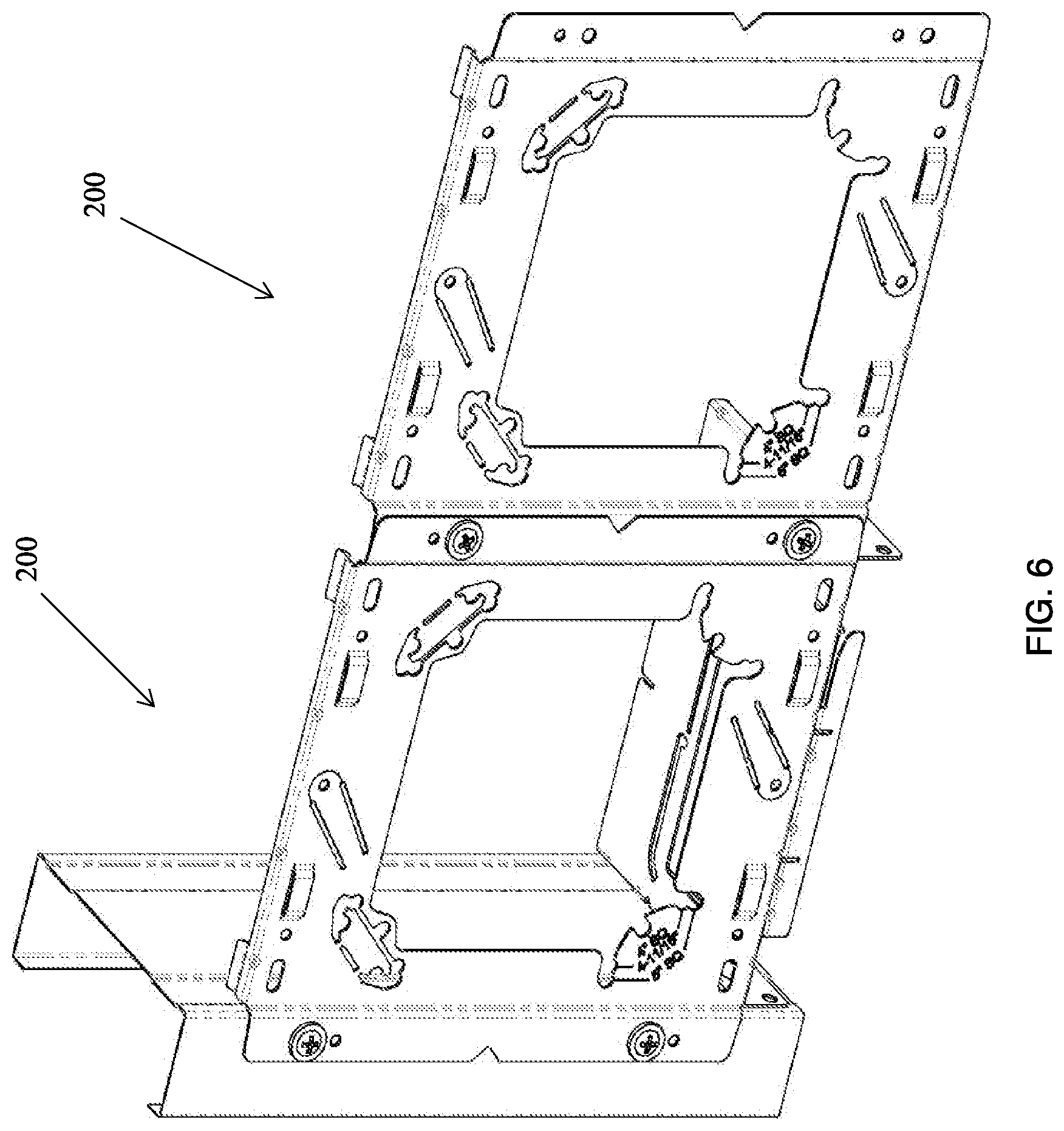 Patent US12092262 Figure 5 – Telescoping box support