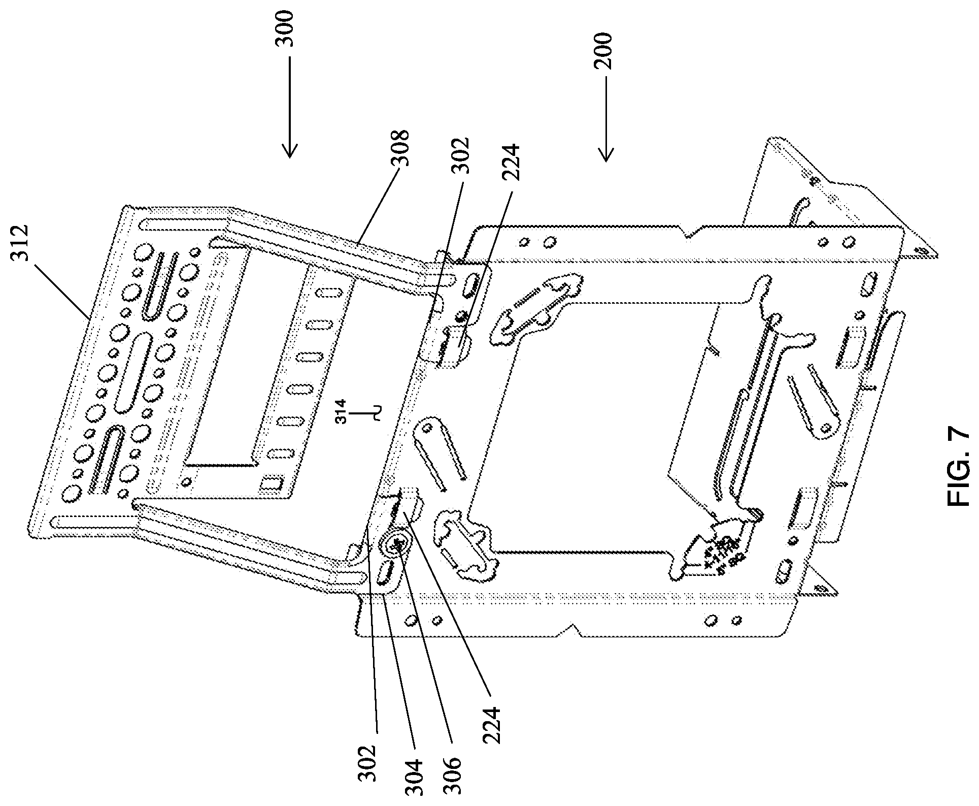 Patent US12092262 Figure 6 – Telescoping box support