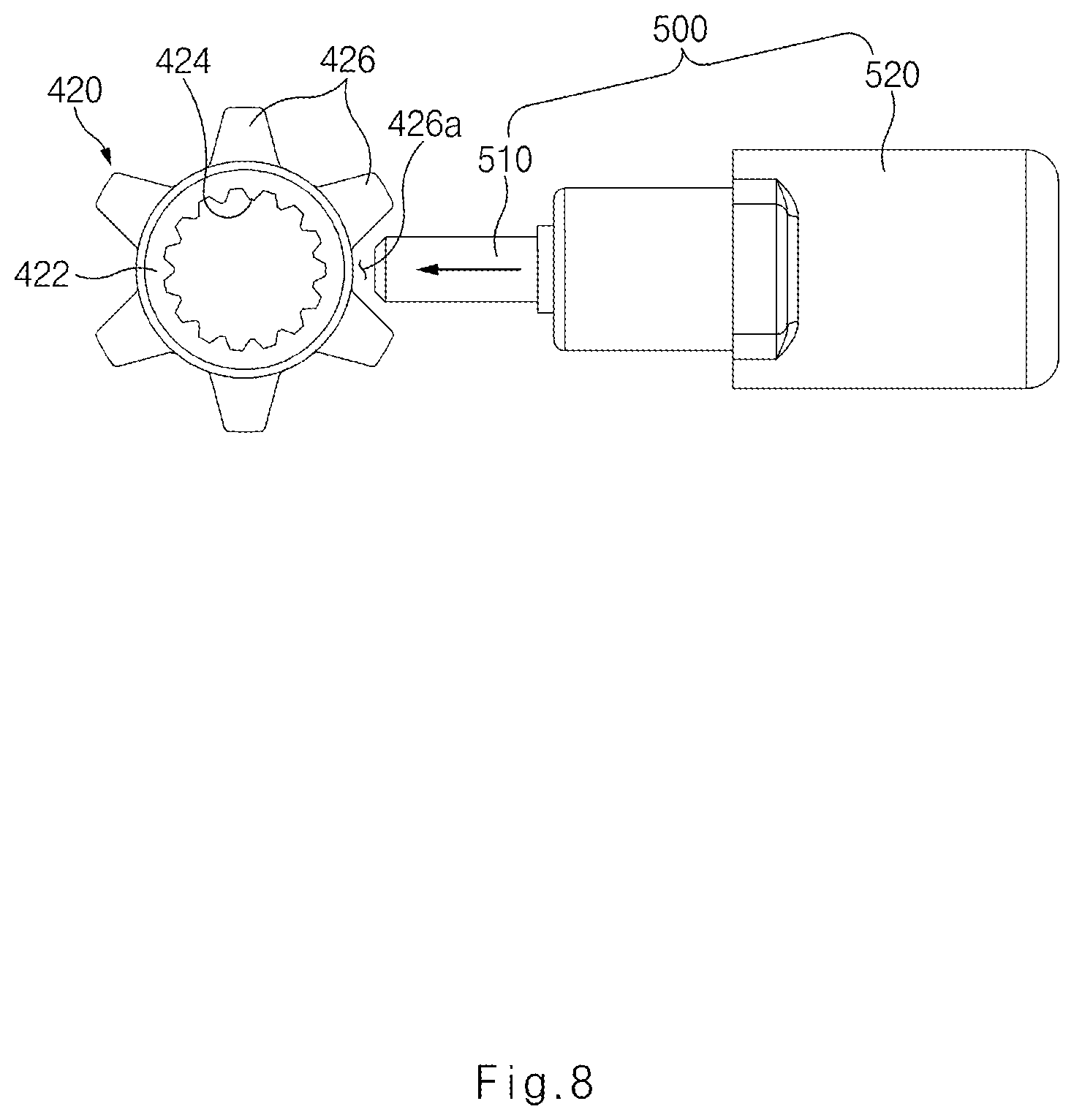 Patent US12092265 Figure 8 – Apparatus and method for controlling pressure vessel
