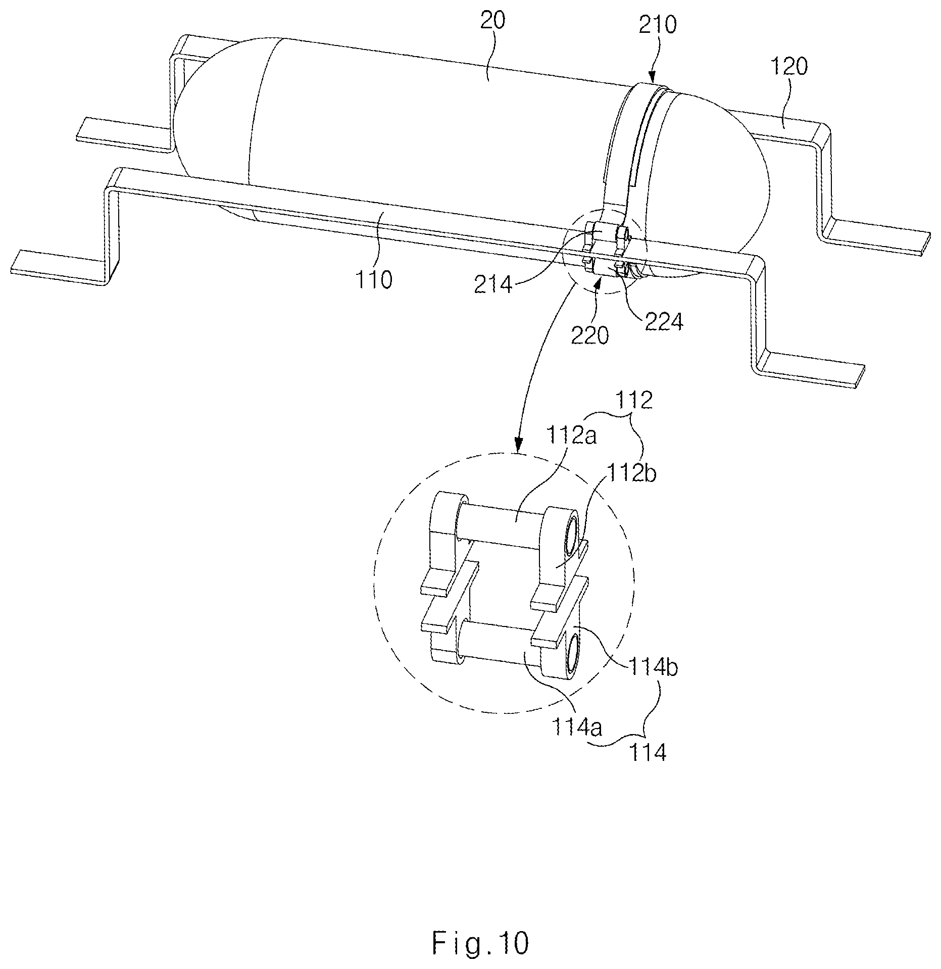 Patent US12092265 Figure 10 – Apparatus and method for controlling pressure vessel