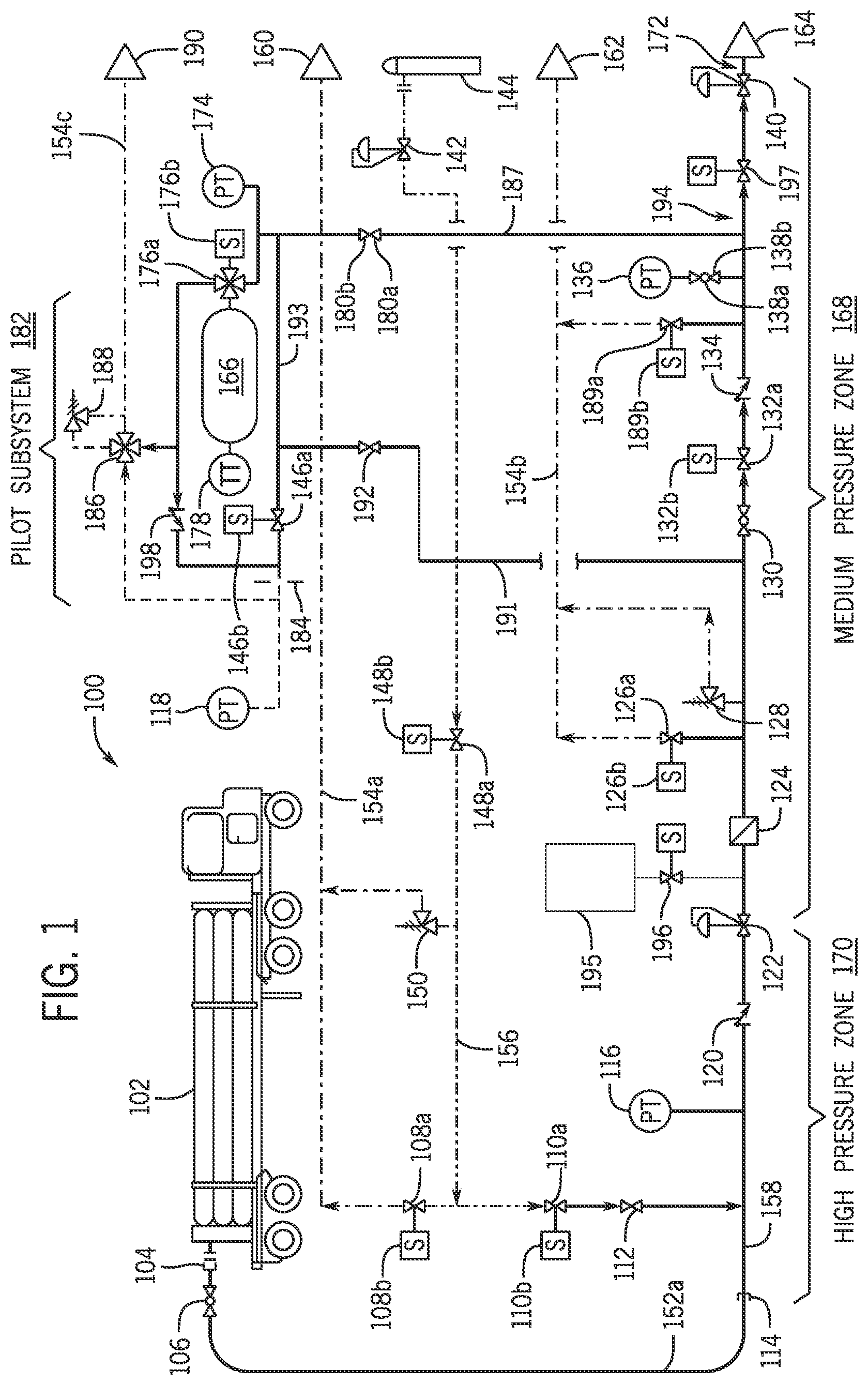 Patent US12092268 — Portable fueling system — Figure 1