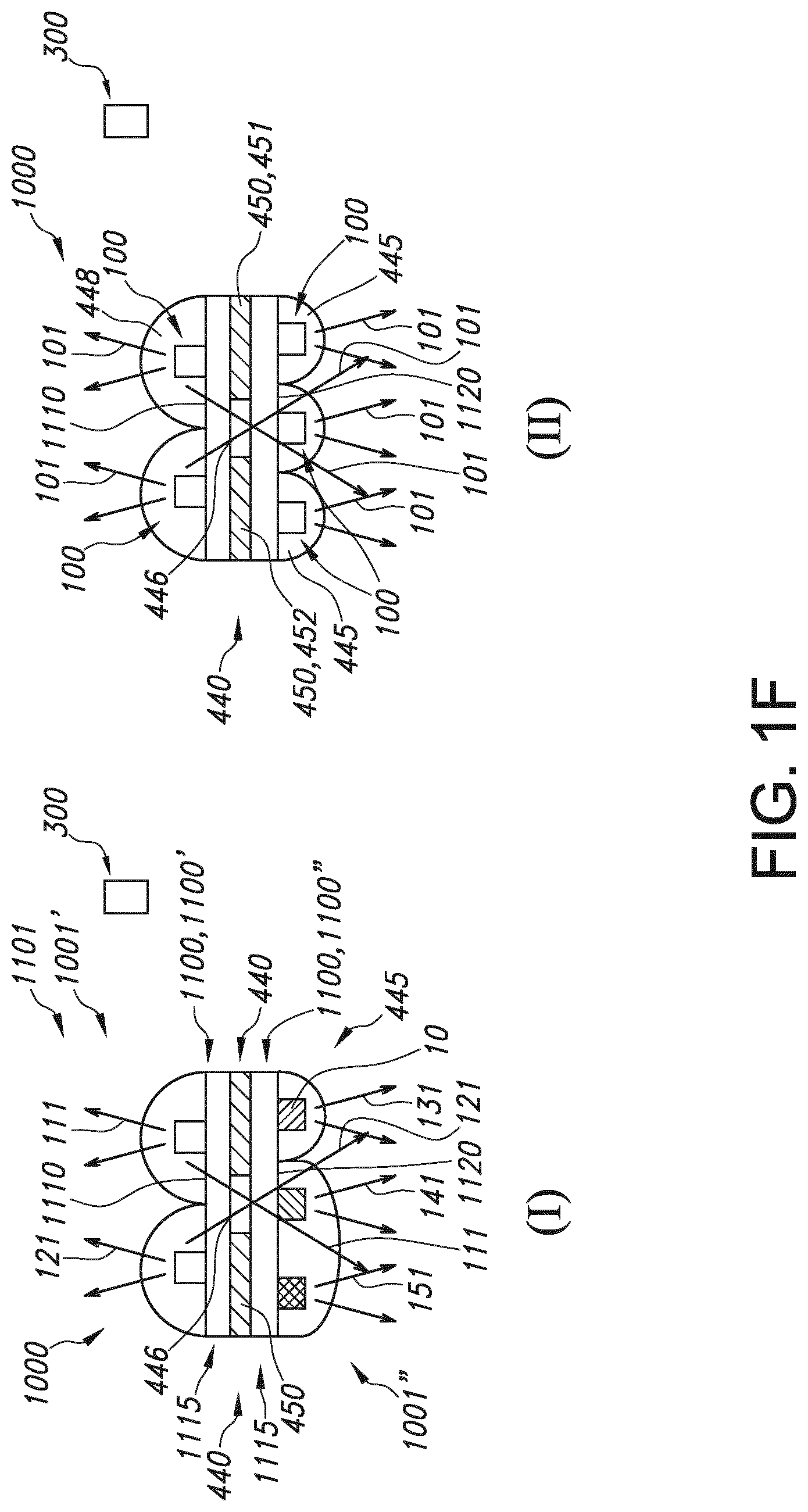 Patent US12092271 Figure 5 – Optical and thermal improvement of a two-sided multi-channel filament