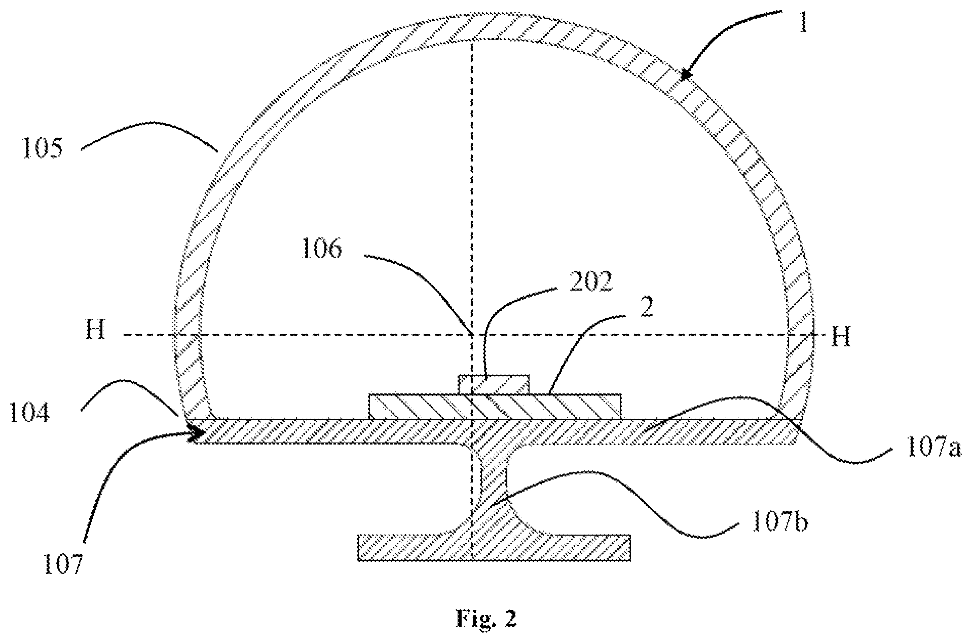 Patent US12092272 Figure 2 – LED tube lamp