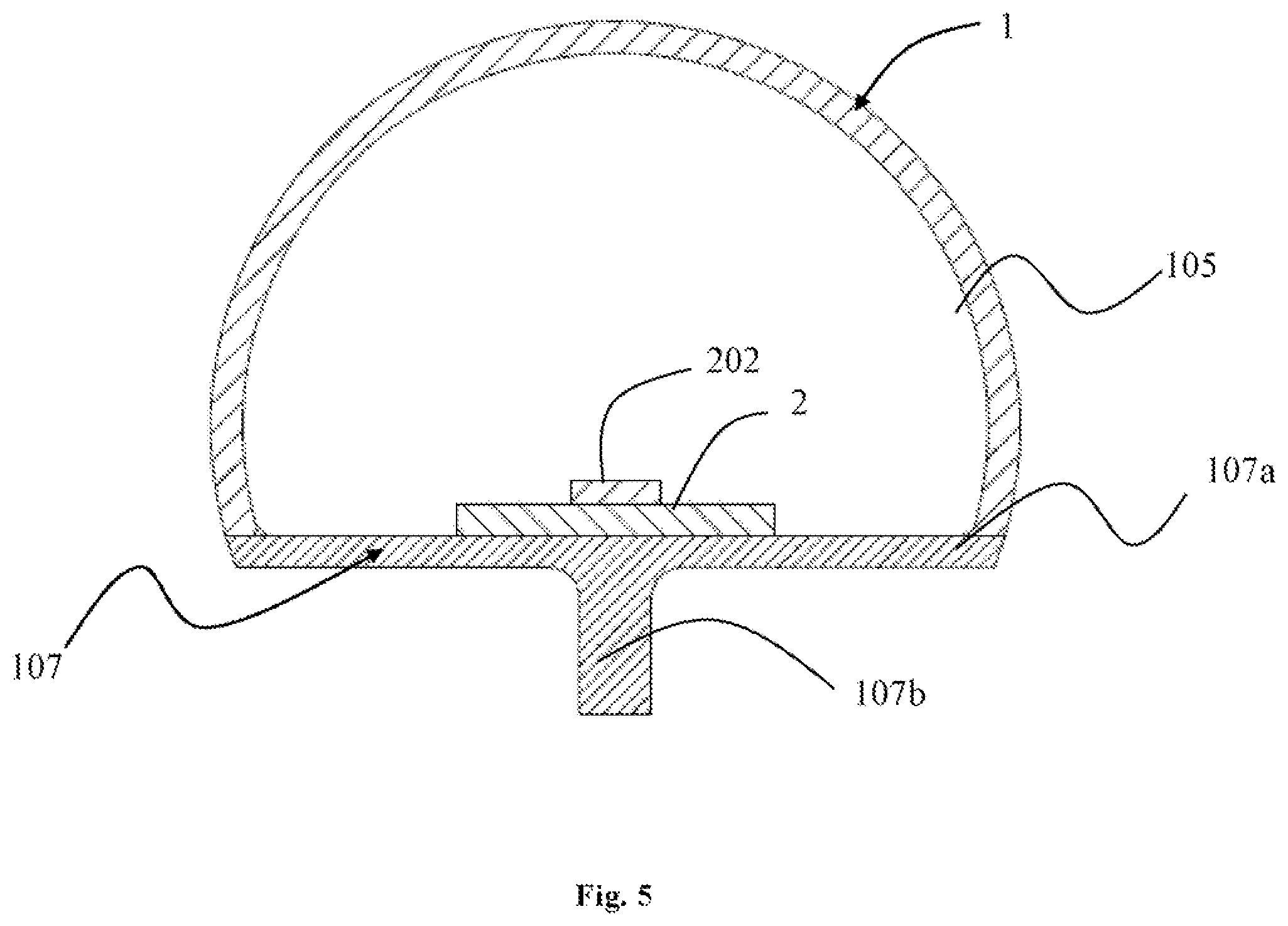 Patent US12092272 Figure 5 – LED tube lamp