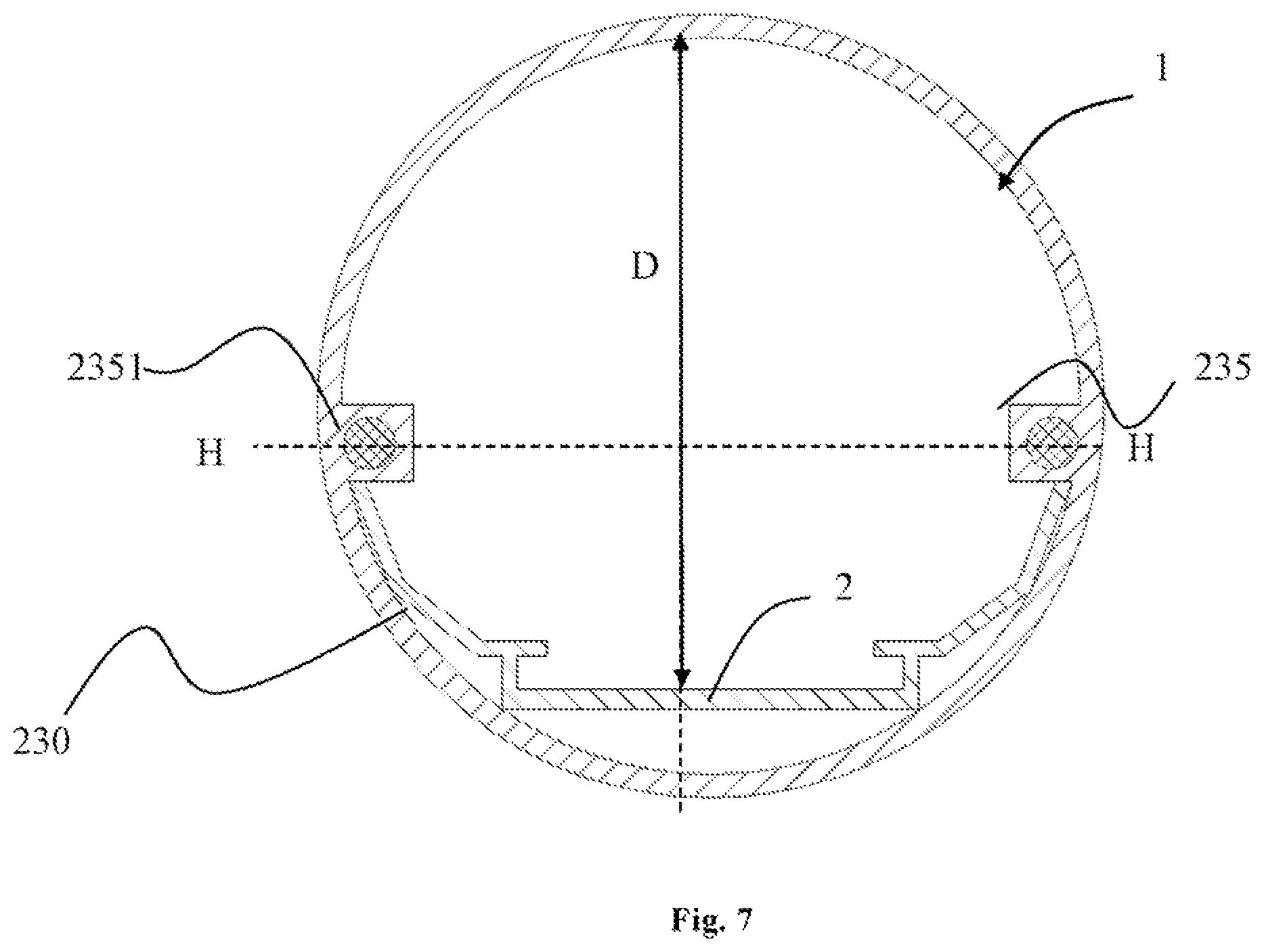 Patent US12092272 Figure 7 – LED tube lamp