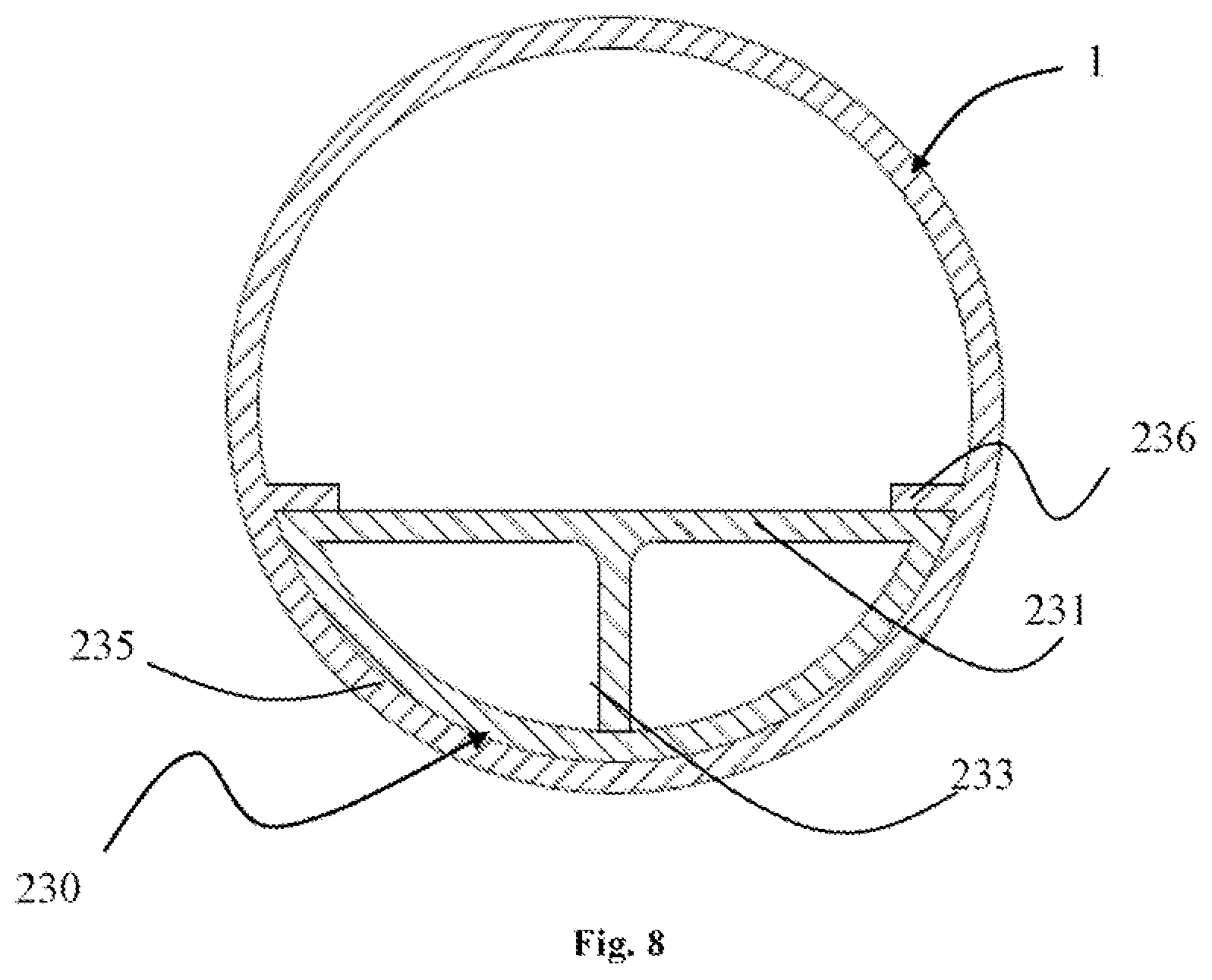 Patent US12092272 Figure 8 – LED tube lamp