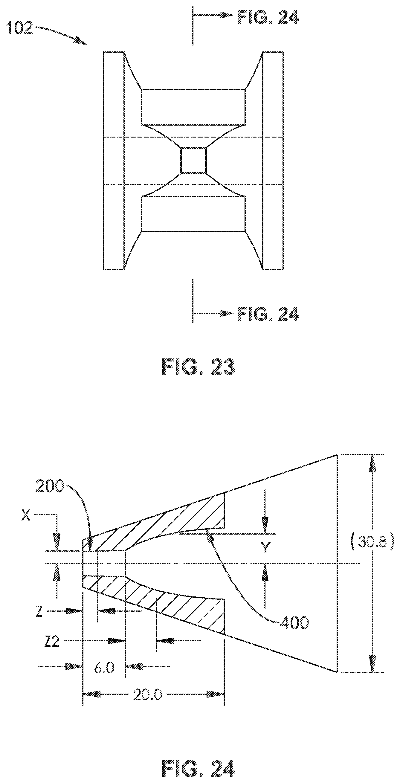Patent US12092274 Figure 14 – Broad beam light