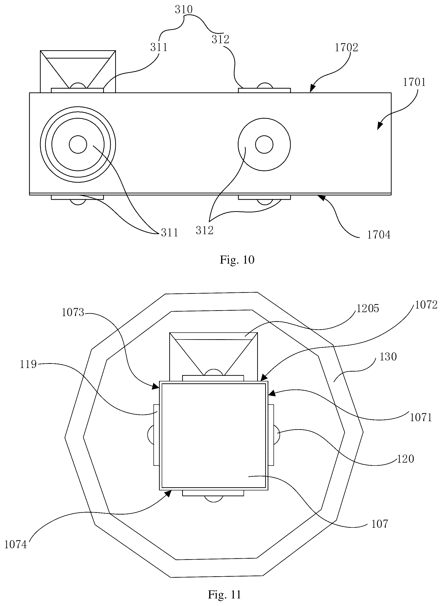 Patent US12092275 Figure 6 – Water ripple lamp