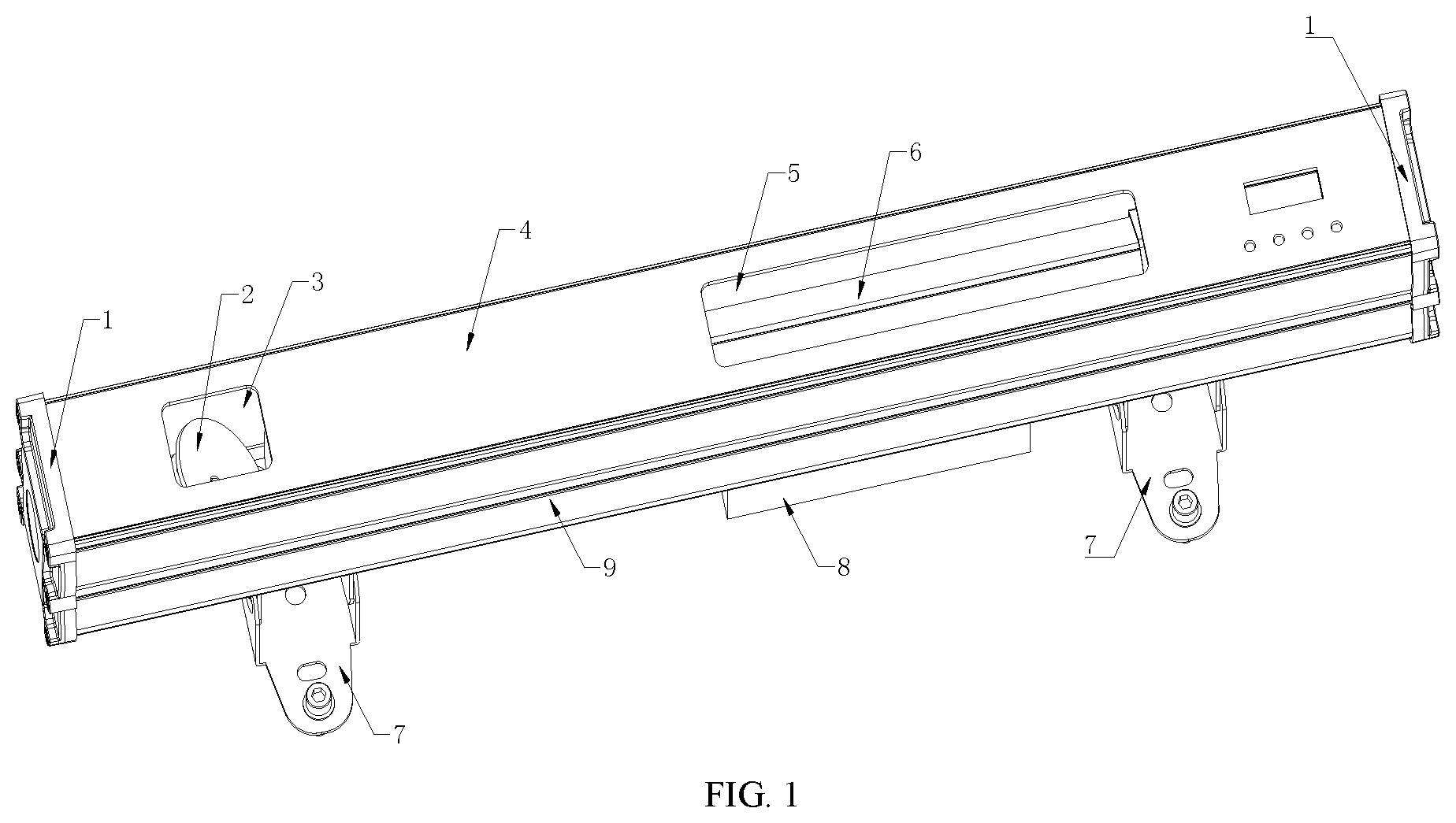 Patent US12092276 — Lamp having dynamic starry sky effect — Figure 1