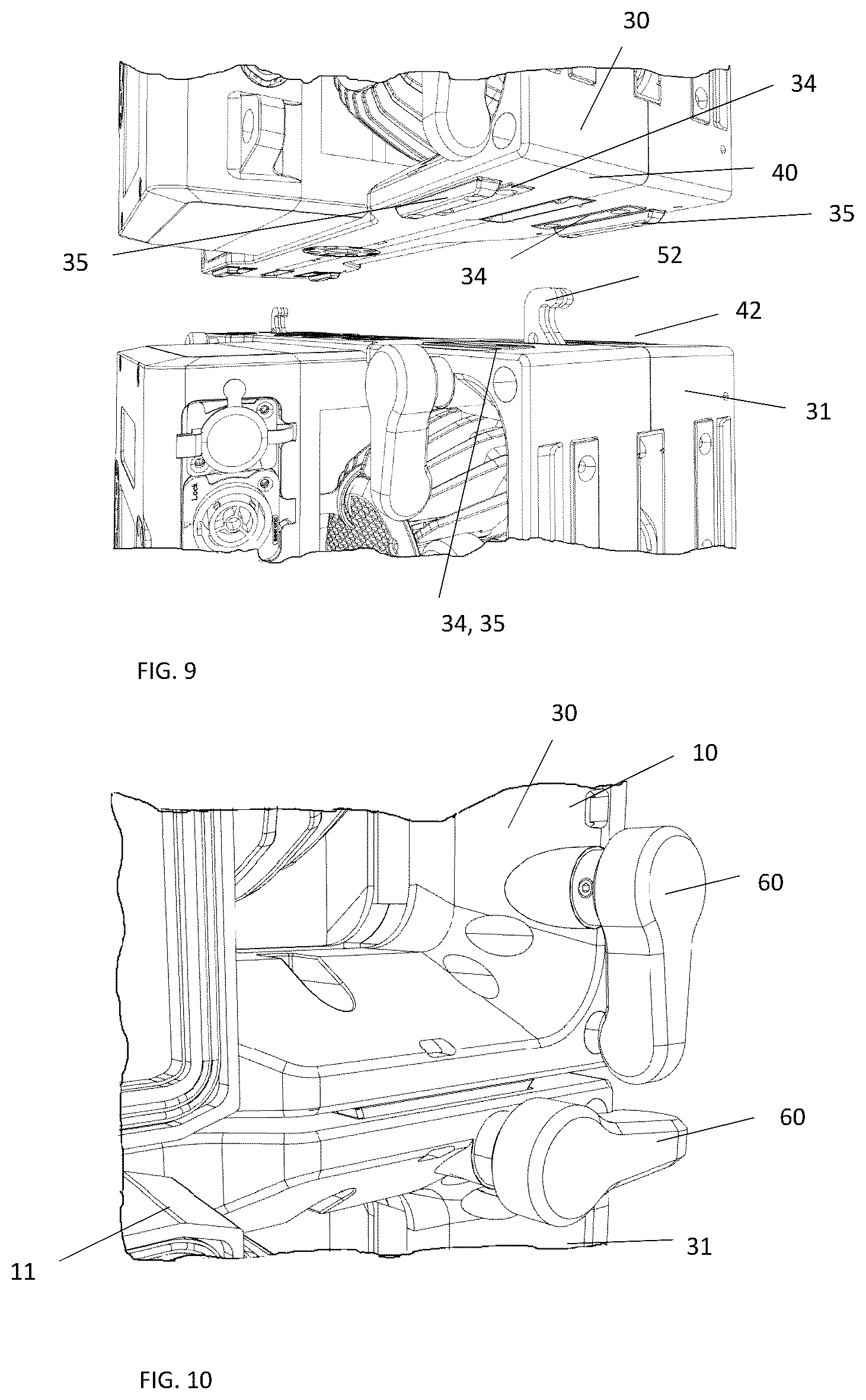 Patent US12092277 Figure 5 – Set of lighting components with a connection system and lighting device for the set