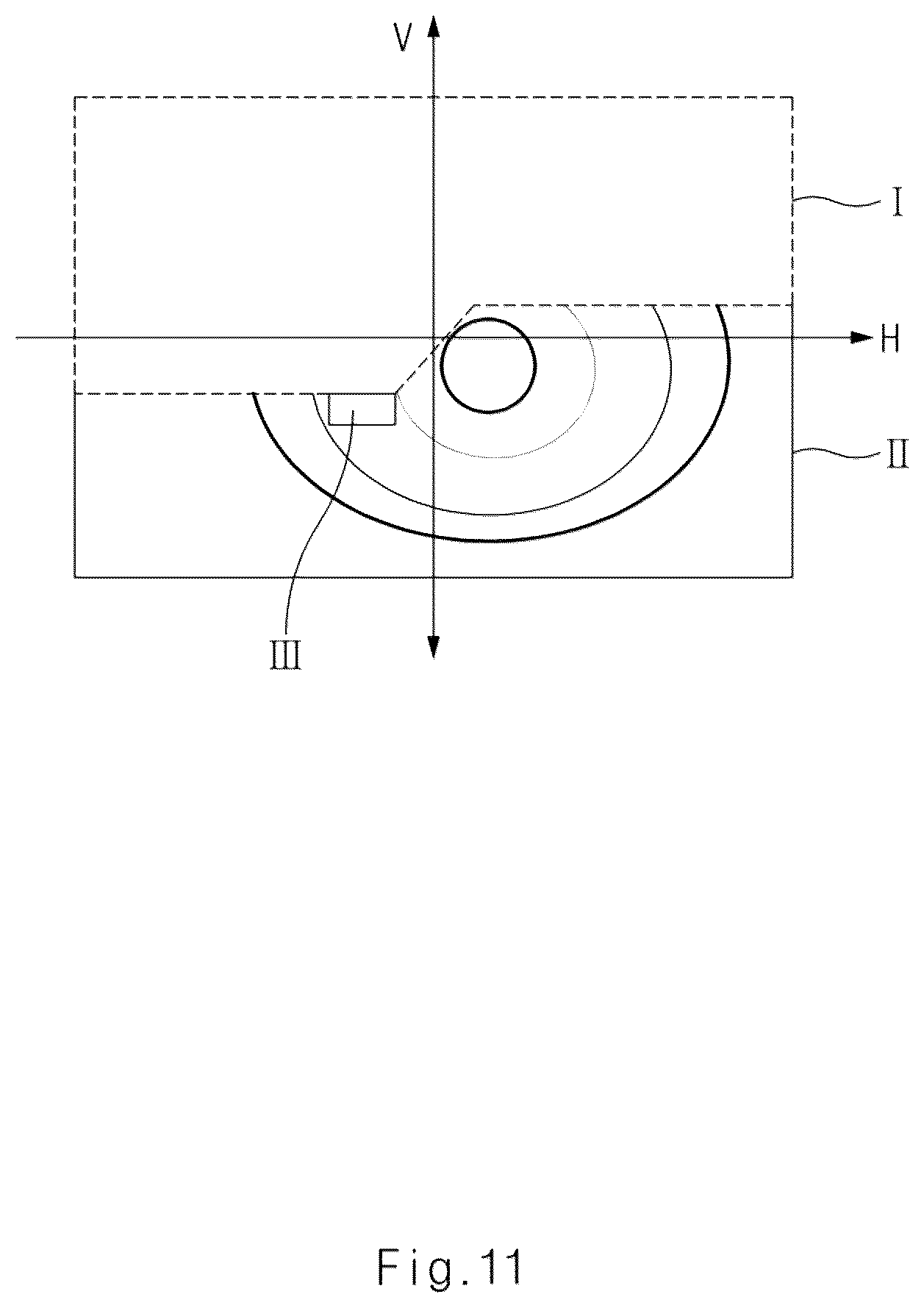 Patent US12092280 Figure 11 – Lamp for vehicle and vehicle including the same