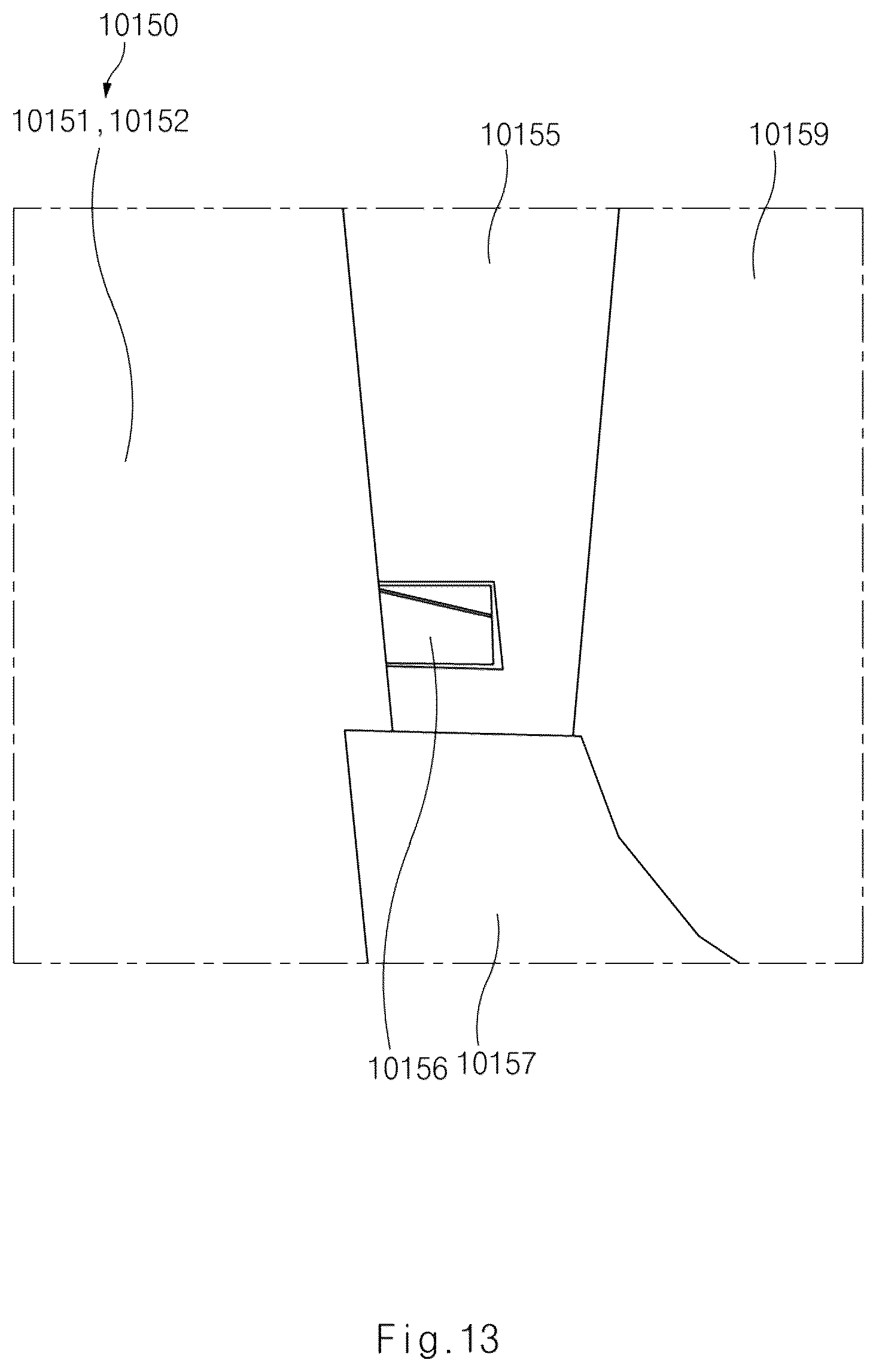 Patent US12092280 Figure 13 – Lamp for vehicle and vehicle including the same