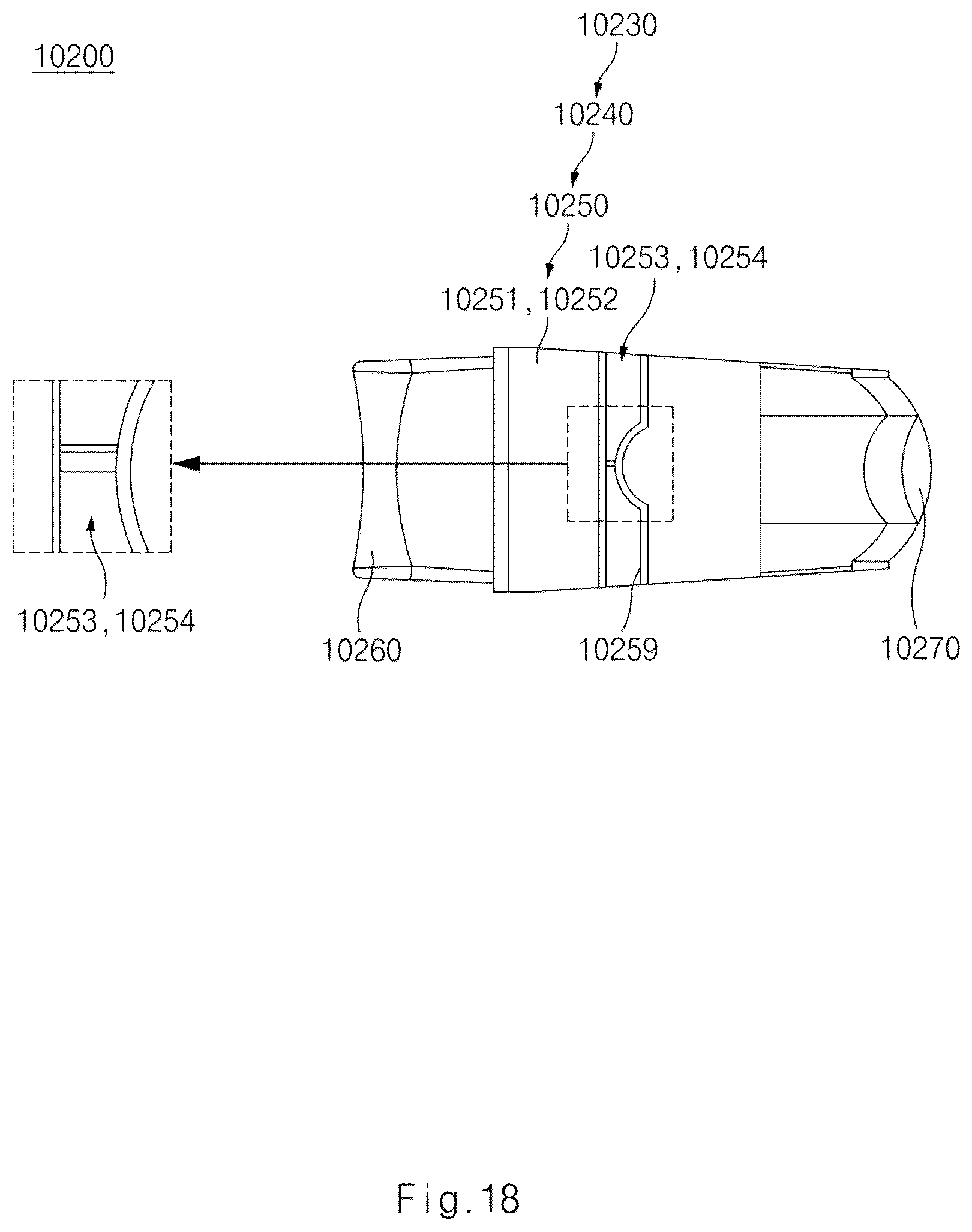 Patent US12092280 Figure 18 – Lamp for vehicle and vehicle including the same